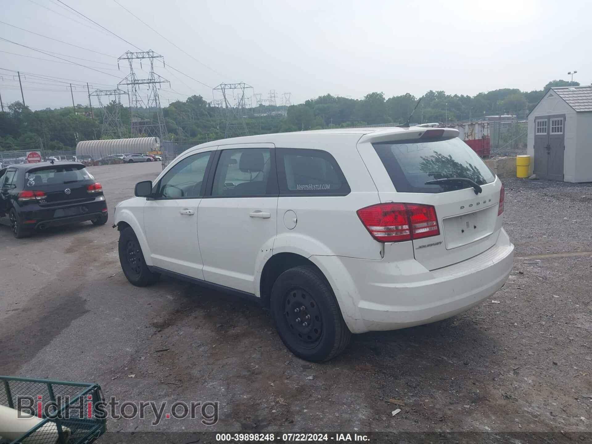 2014 DODGE JOURNEY - VIN: 3C4PDCAB1ET165554 - Фото 3