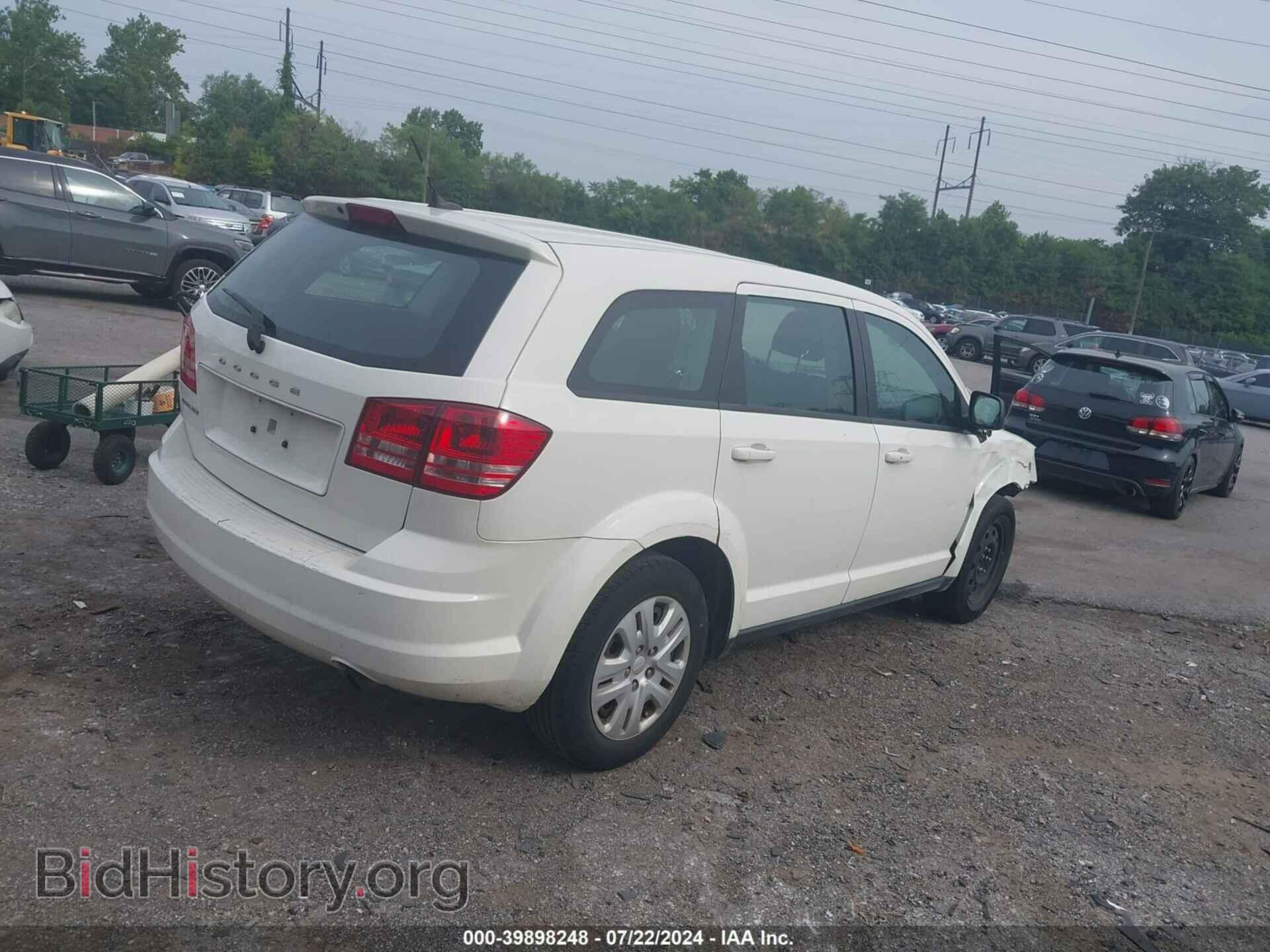 2014 DODGE JOURNEY - VIN: 3C4PDCAB1ET165554 - Фото 4