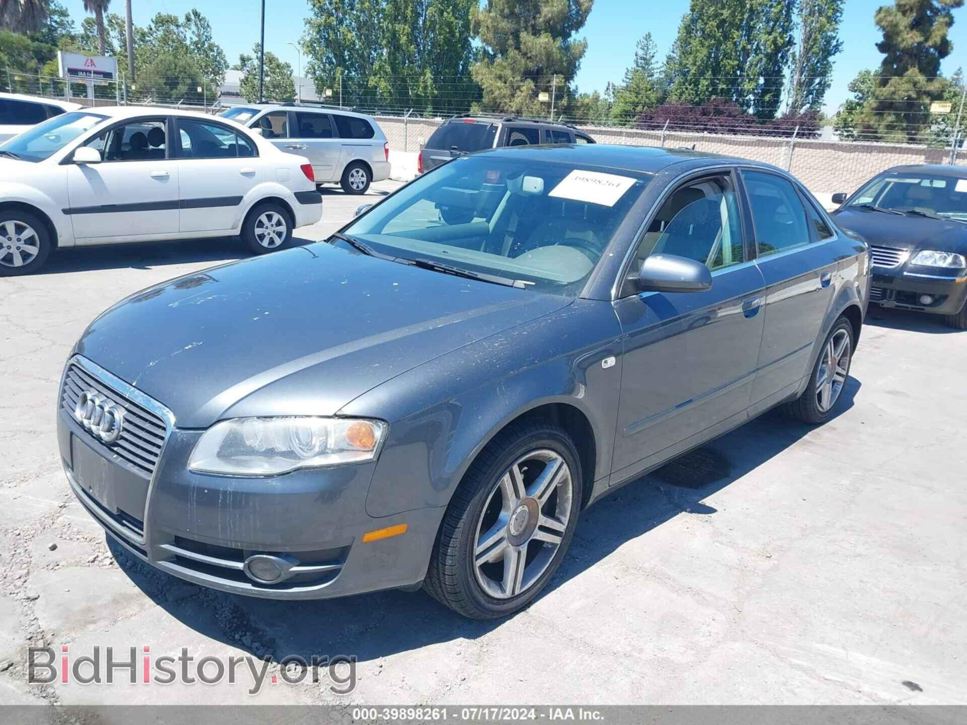 2006 AUDI A4 - VIN: WAUAF78E36A016012 - Фото 2