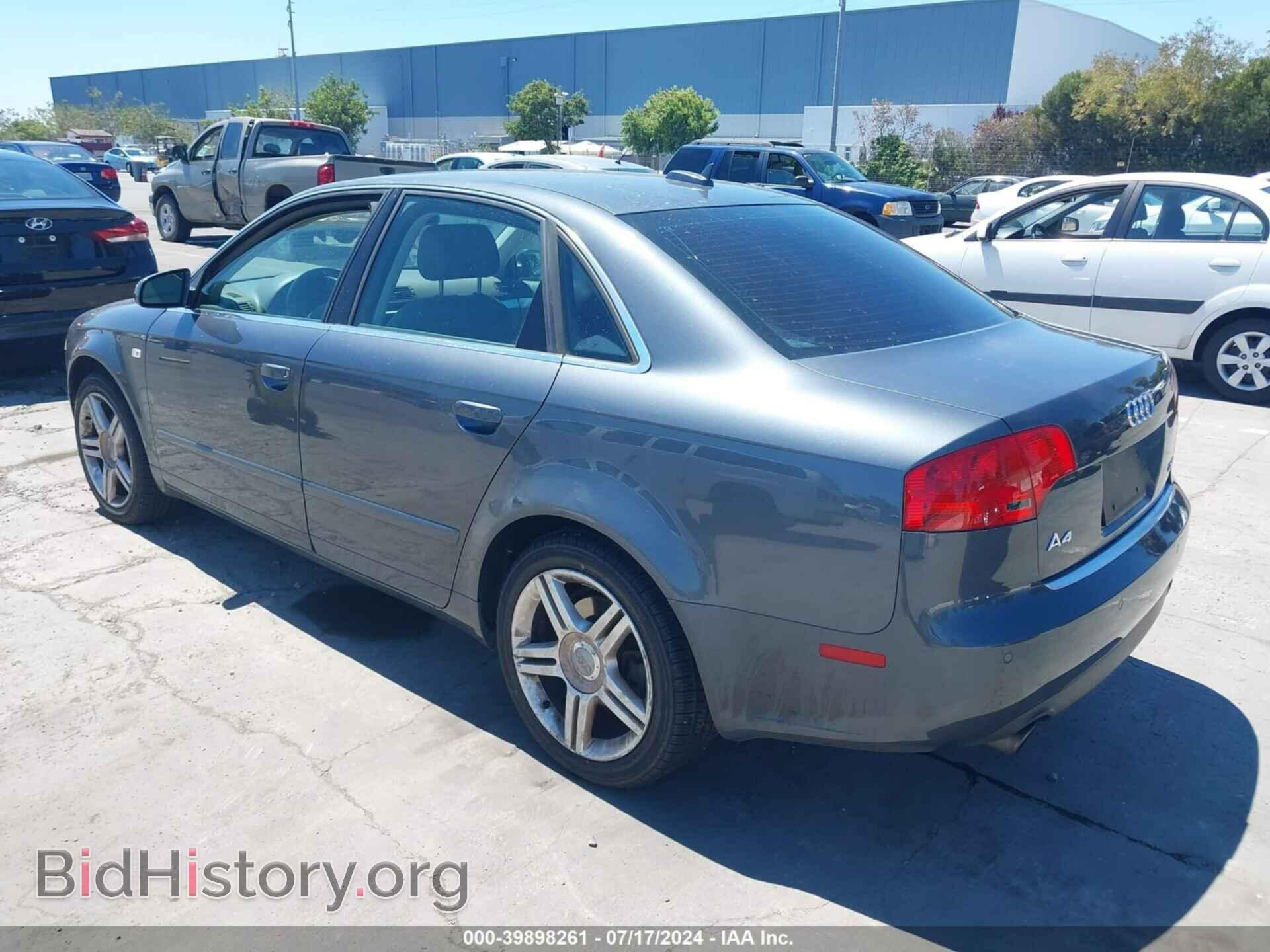 2006 AUDI A4 - VIN: WAUAF78E36A016012 - Фото 3