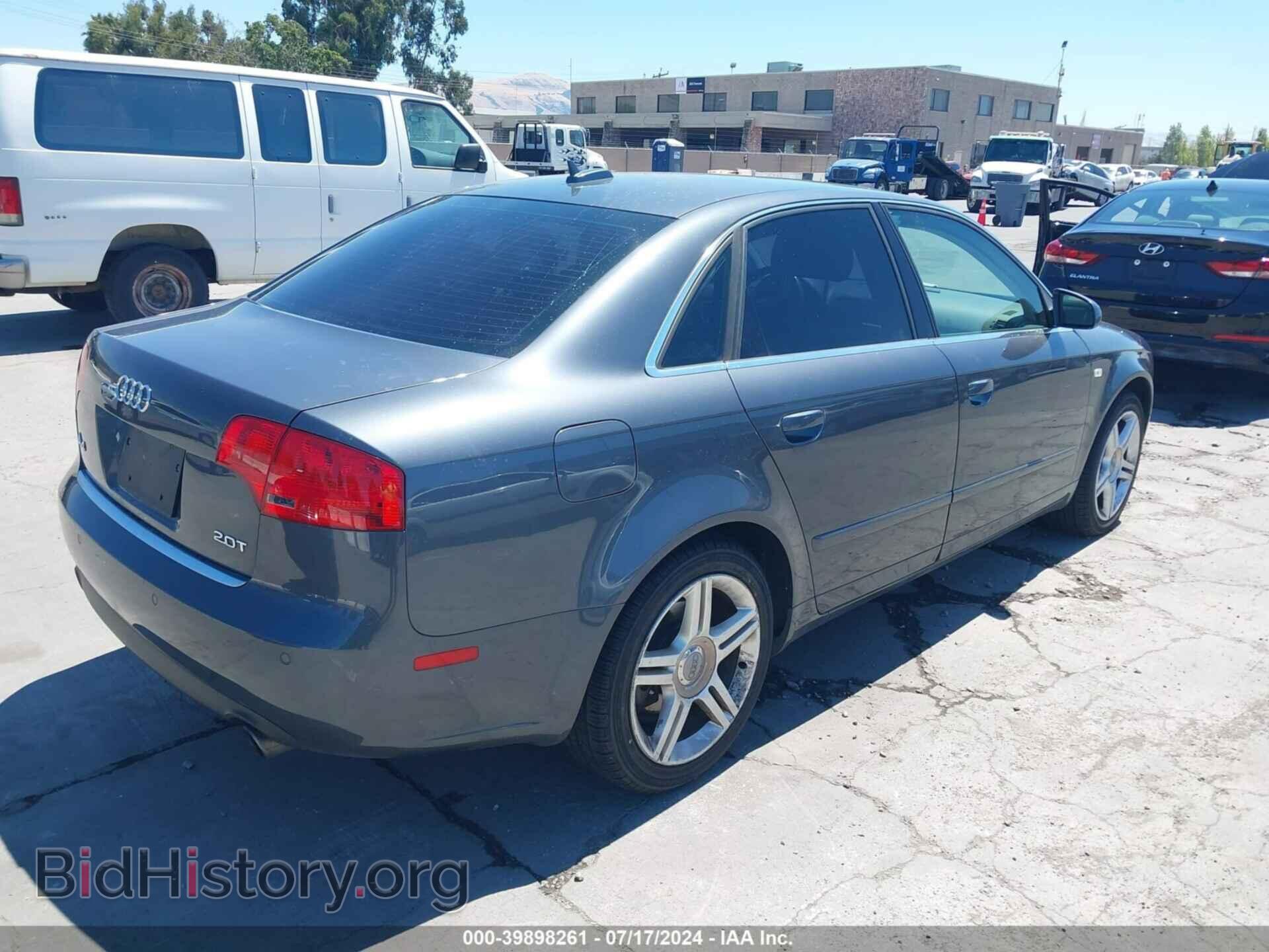 2006 AUDI A4 - VIN: WAUAF78E36A016012 - Фото 4