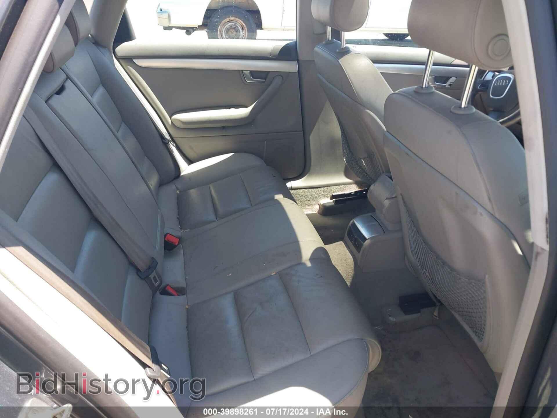 2006 AUDI A4 - VIN: WAUAF78E36A016012 - Фото 8