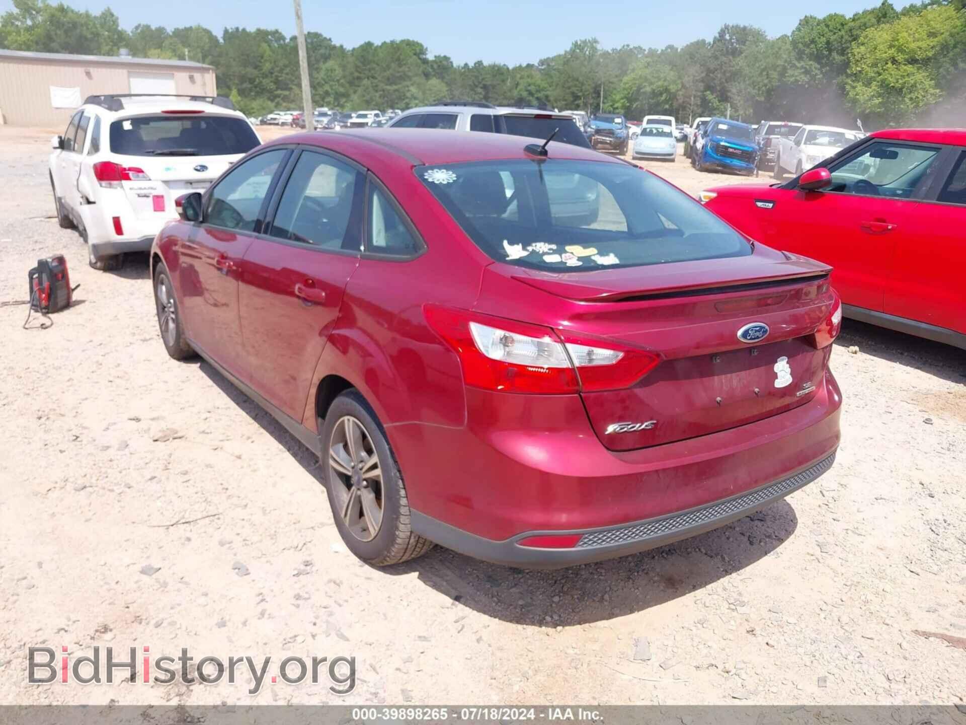 2014 FORD FOCUS - VIN: 1FADP3F26EL189806 - Фото 3