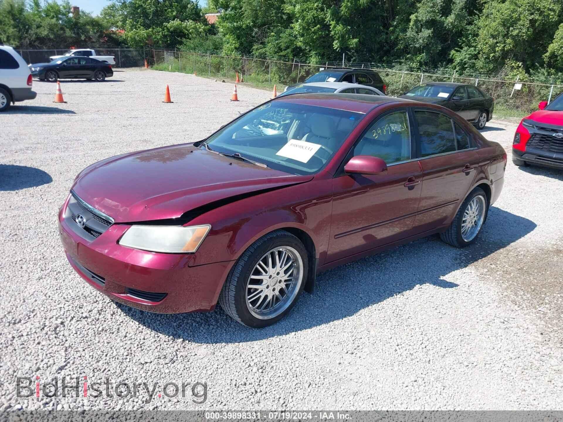 2007 HYUNDAI SONATA - VIN: 5NPET46CX7H200029 - Фото 2