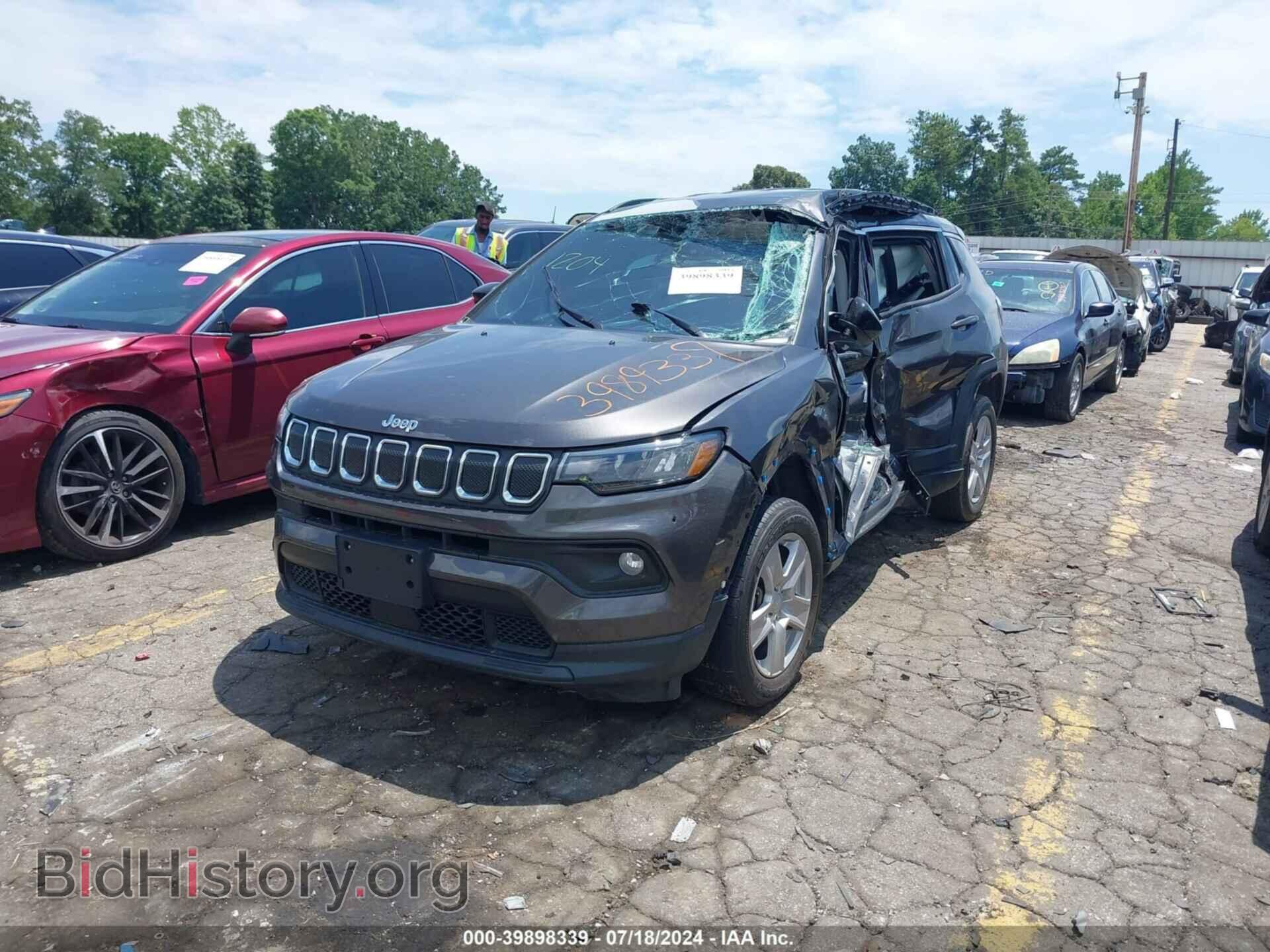 2022 JEEP COMPASS - VIN: 3C4NJDBB3NT231204 - Фото 2