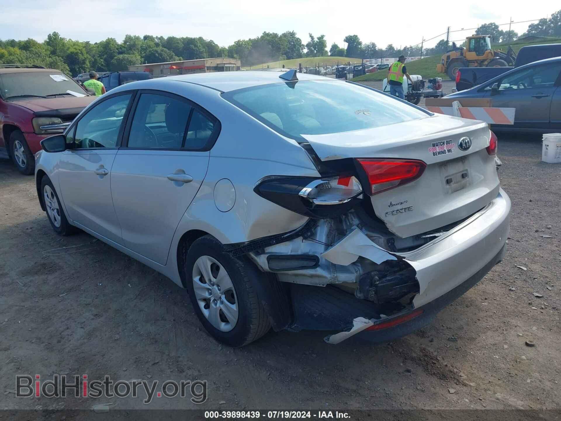 2017 KIA FORTE - VIN: 3KPFK4A74HE092692 - Фото 3