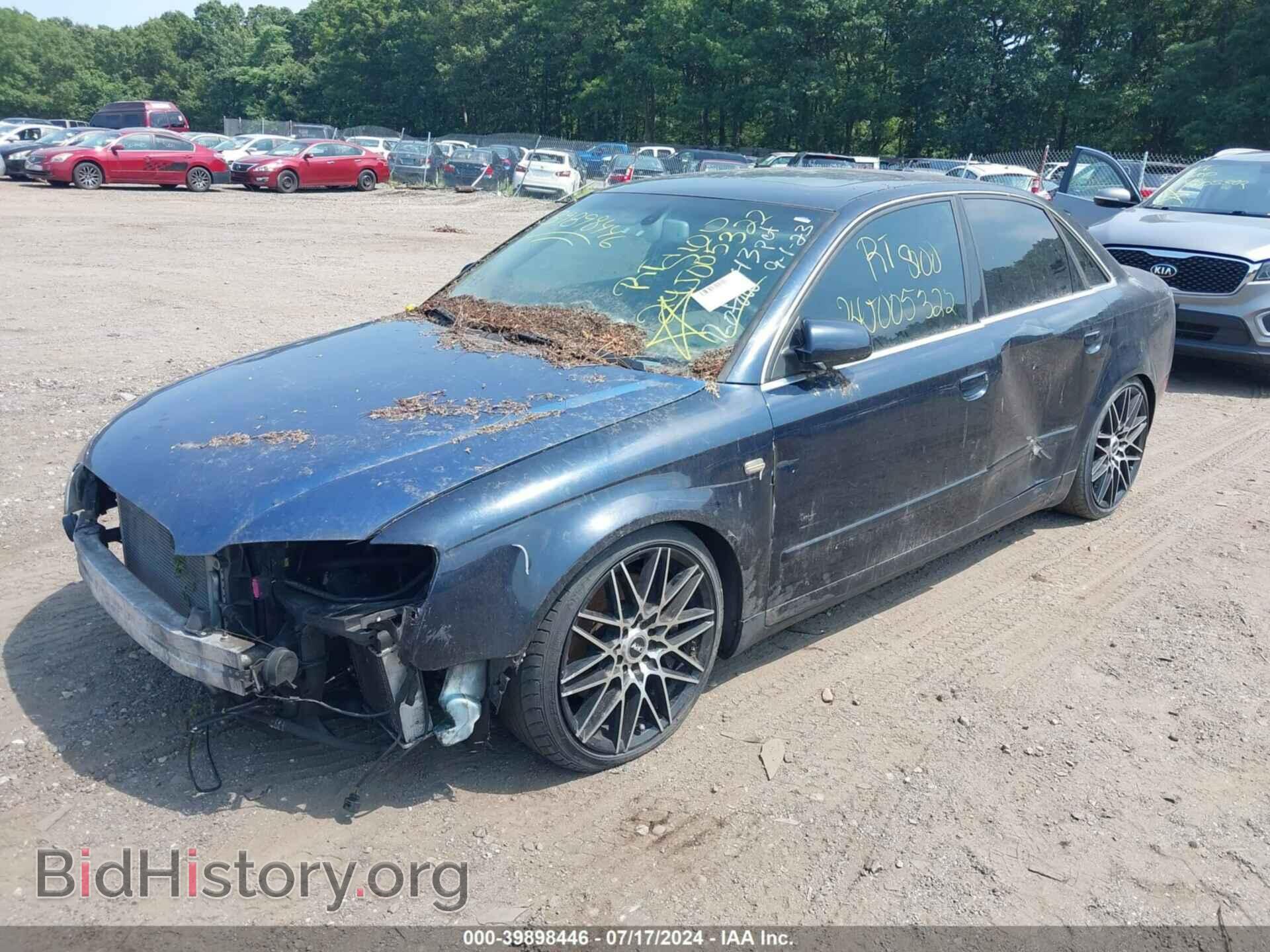 2007 AUDI A4 - VIN: WAUDF78E27A056337 - Photo 2