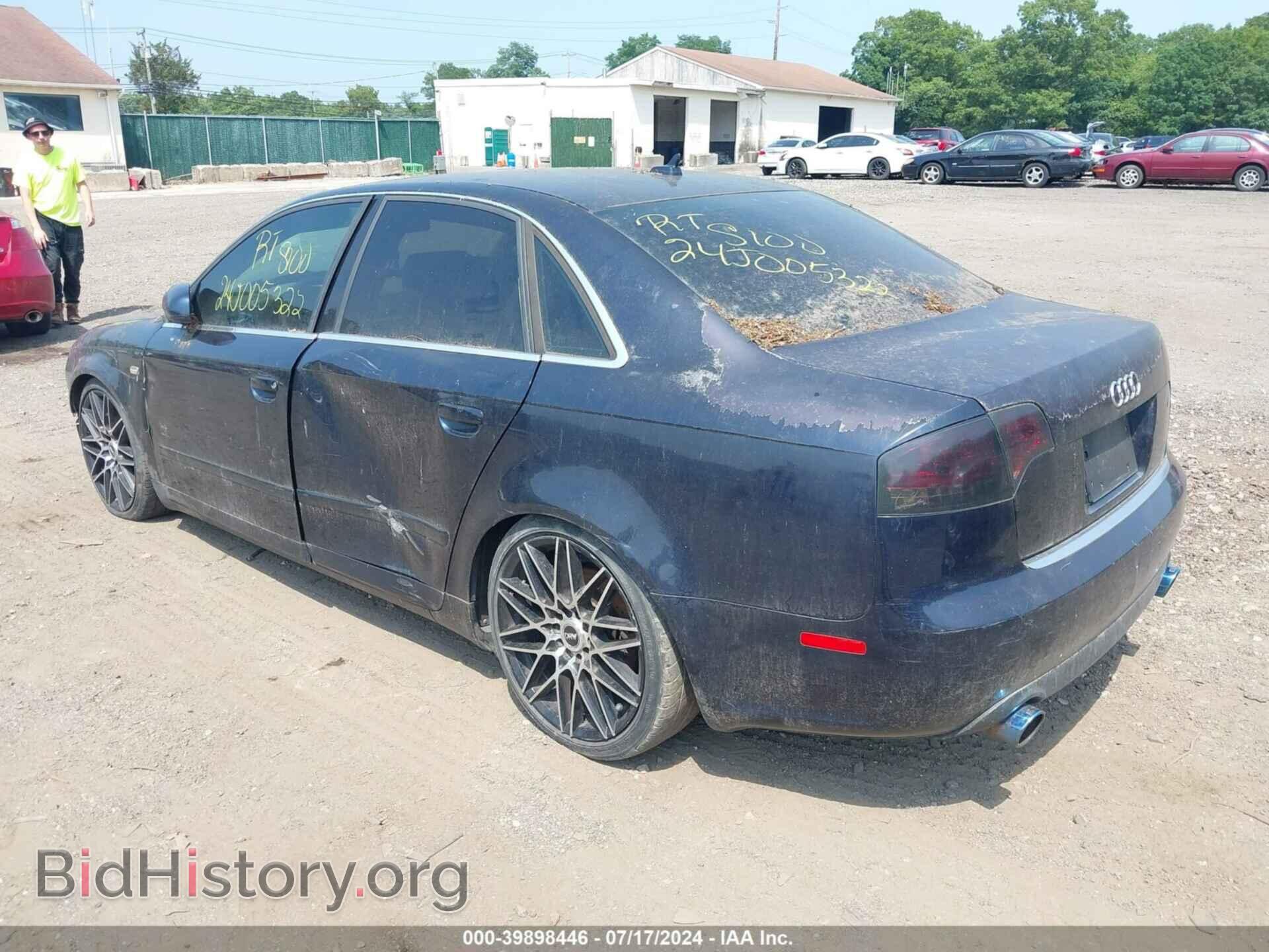 2007 AUDI A4 - VIN: WAUDF78E27A056337 - Photo 3