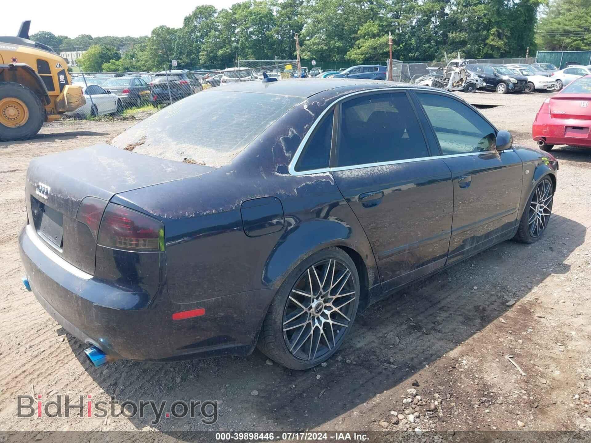 2007 AUDI A4 - VIN: WAUDF78E27A056337 - Photo 4