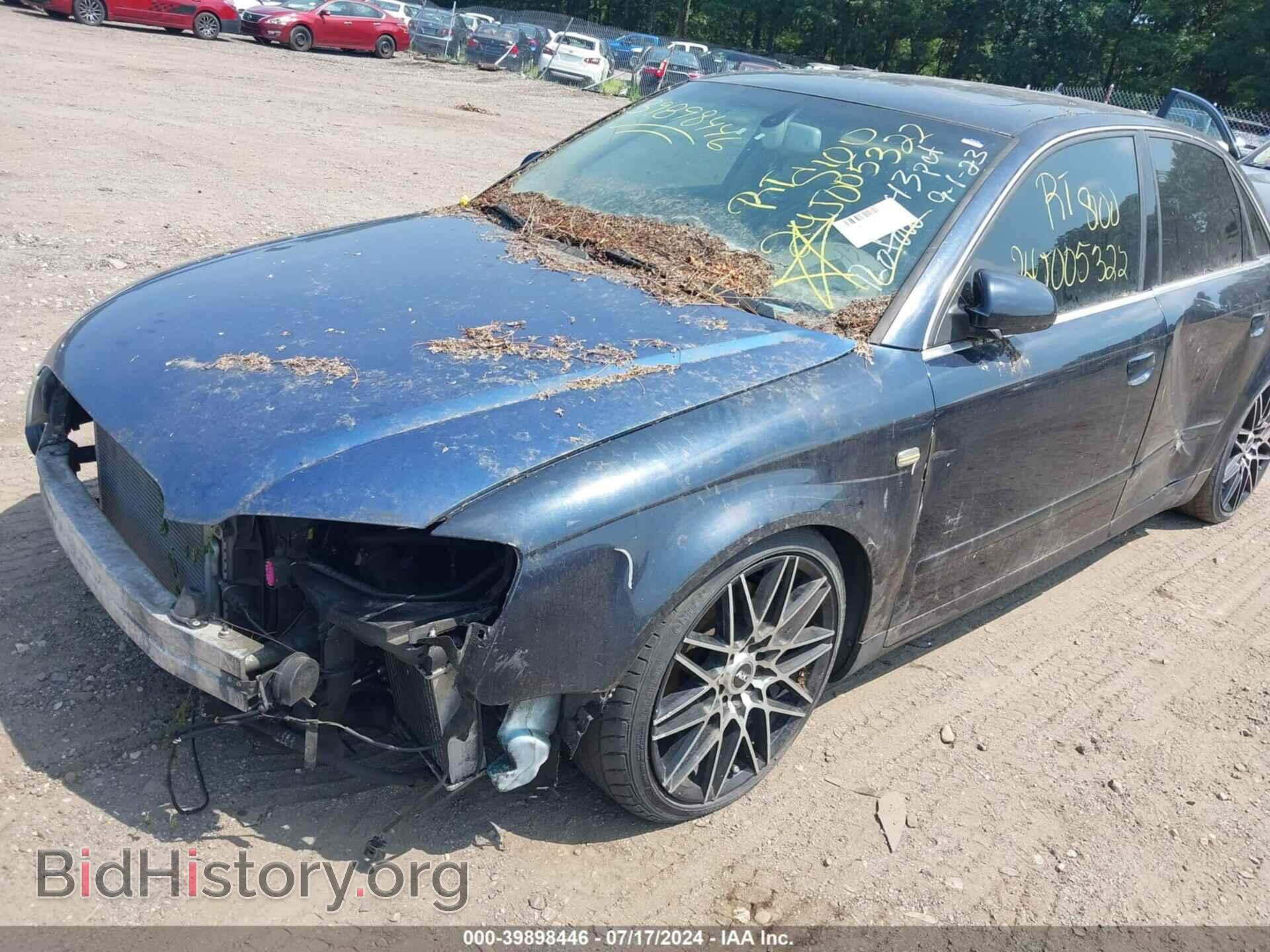 2007 AUDI A4 - VIN: WAUDF78E27A056337 - Photo 6