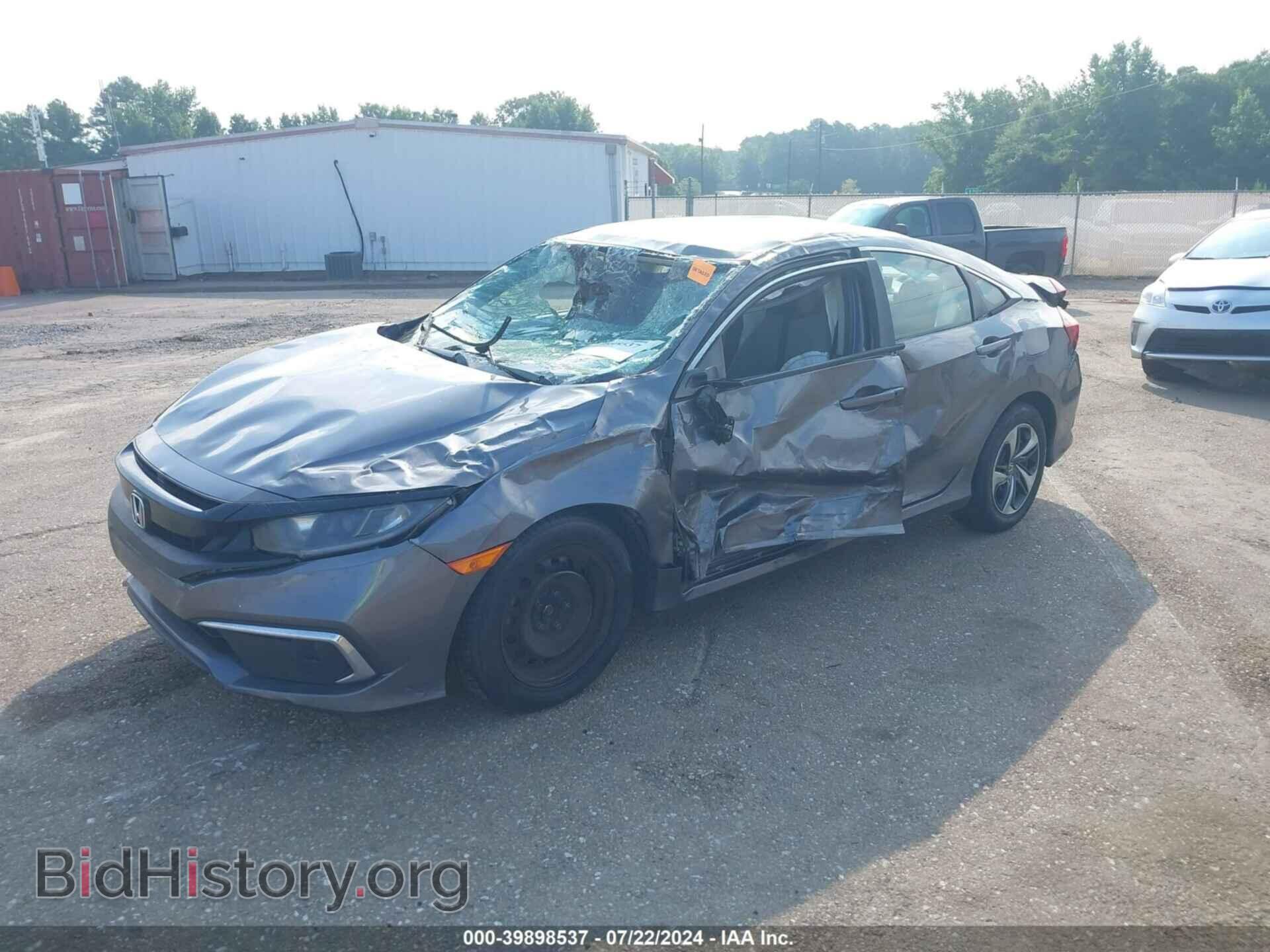 2019 HONDA CIVIC - VIN: 19XFC2F66KE028596 - Фото 2