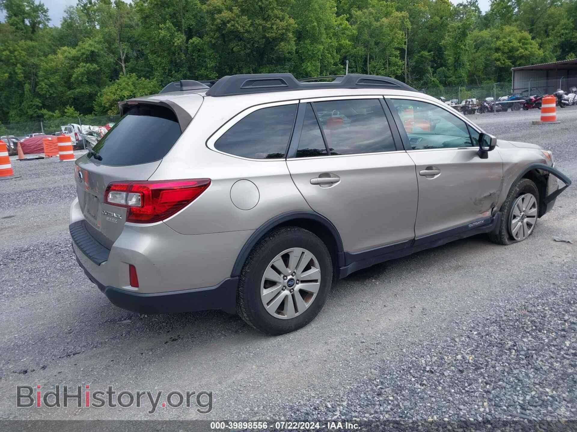 2017 SUBARU OUTBACK - VIN: 4S4BSACC2H3316374 - Фото 4