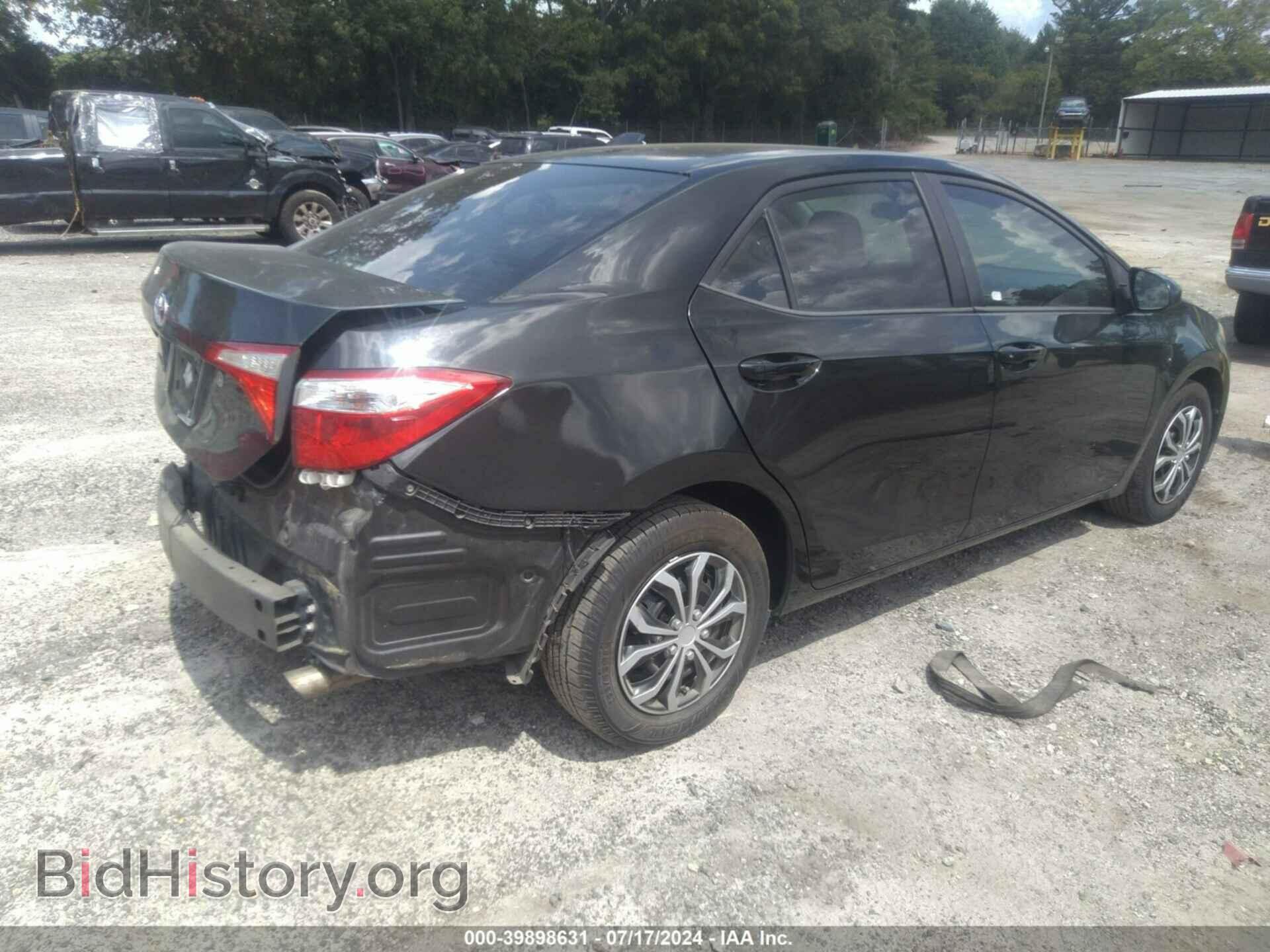 2014 TOYOTA COROLLA - VIN: 2T1BURHE0EC154576 - Фото 4