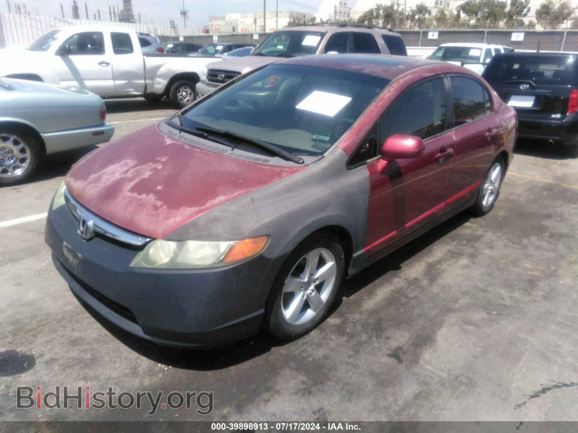 2006 HONDA CIVIC - VIN: 2HGFA16836H511850 - Фото 2