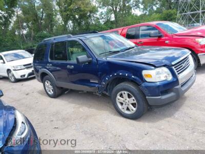 2006 Ford EXPLORER XLT, blue — VIN 1FMEU73E76UA47579, IAAI