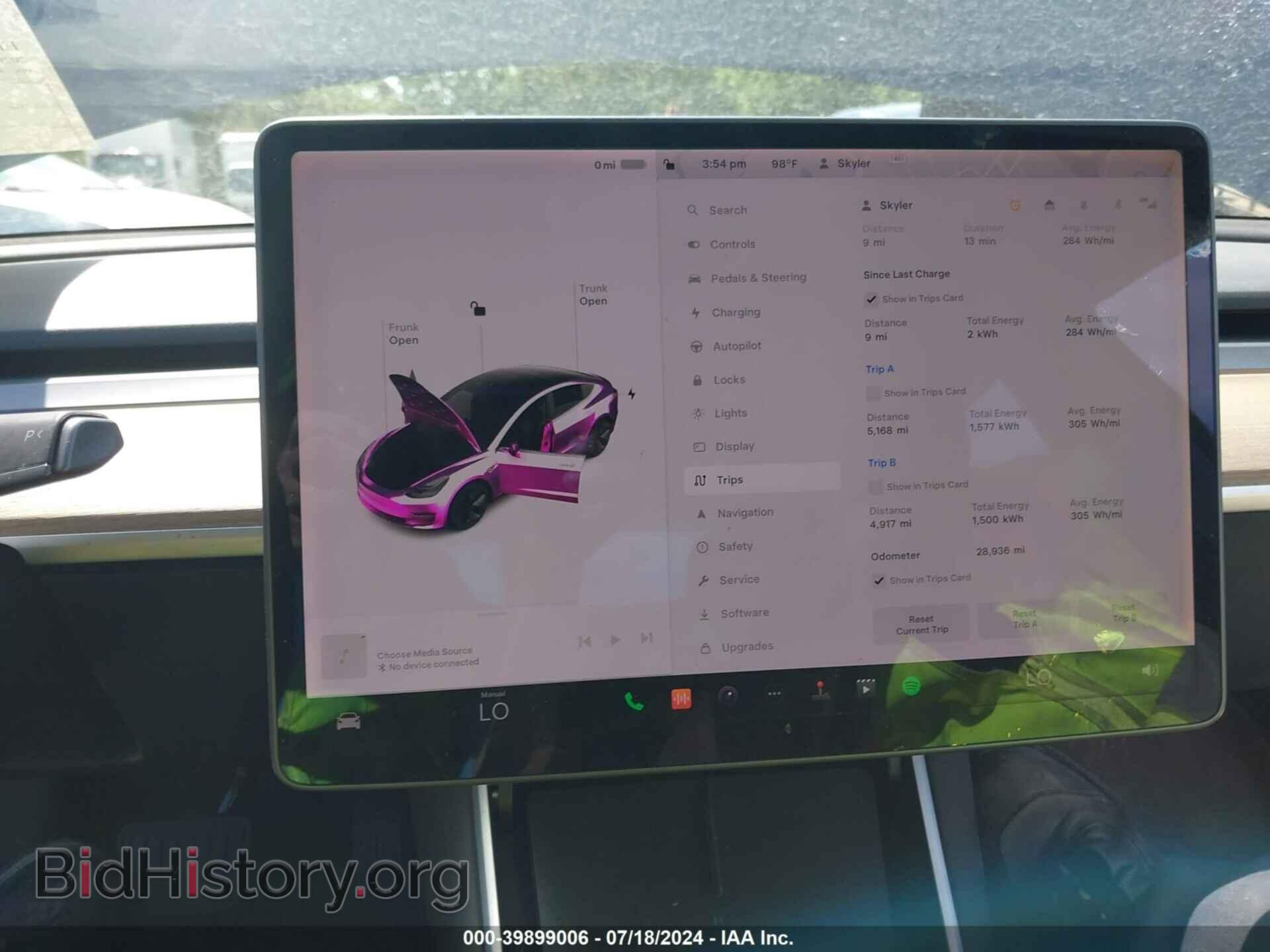 2020 TESLA MODEL 3 - VIN: 5YJ3E1EB3LF646072 - Фото 15