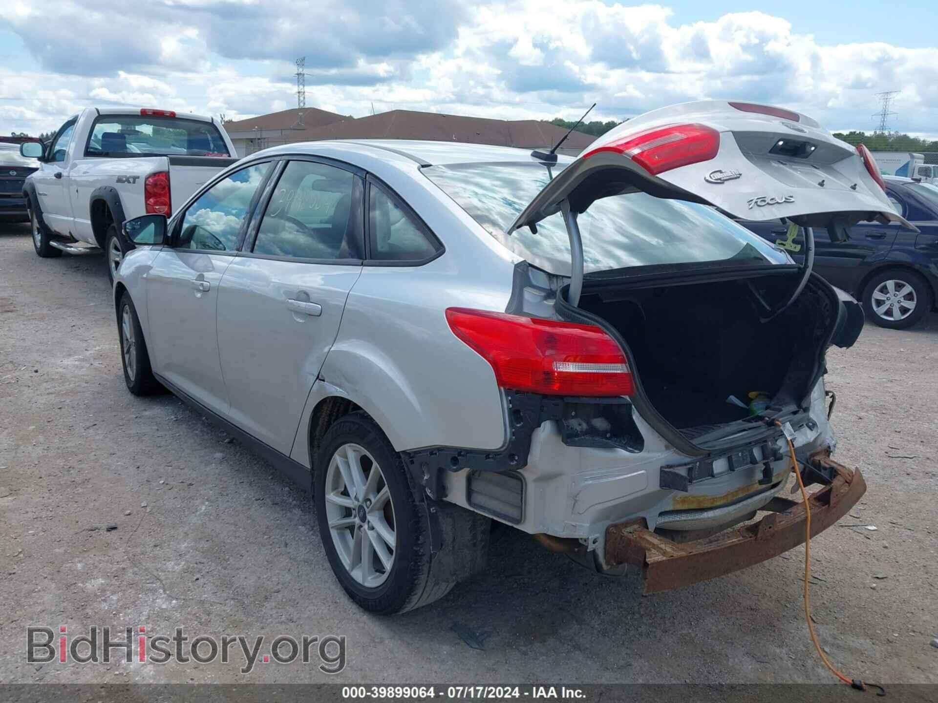 2017 FORD FOCUS - VIN: 1FADP3F28HL252831 - Фото 3
