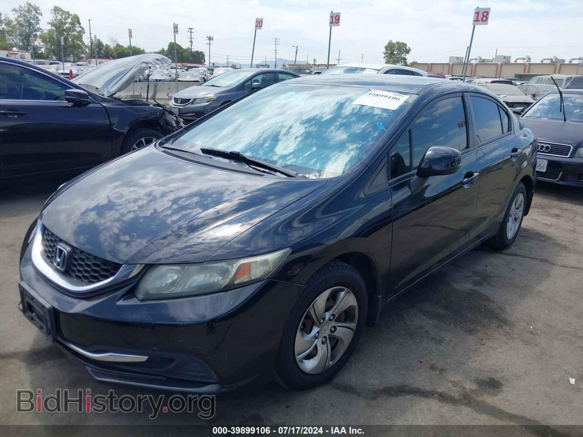 2013 HONDA CIVIC - VIN: 19XFB2F51DE211238 - Фото 2