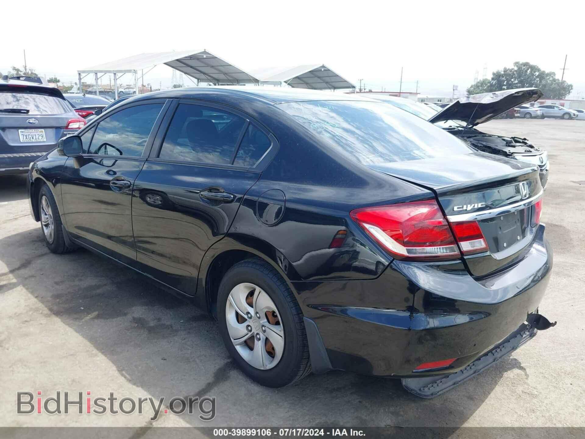2013 HONDA CIVIC - VIN: 19XFB2F51DE211238 - Фото 3