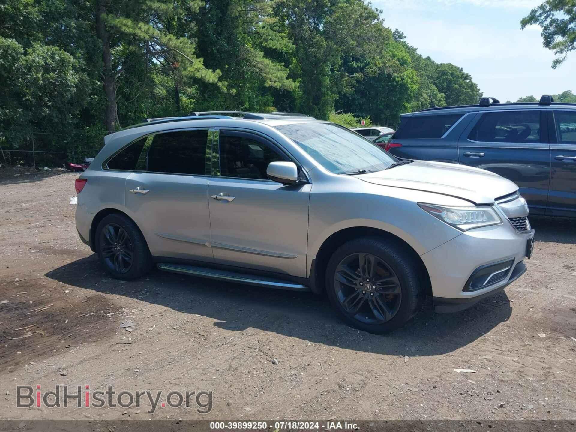 Фотография 5FRYD4H46FB031638 - ACURA MDX 2015