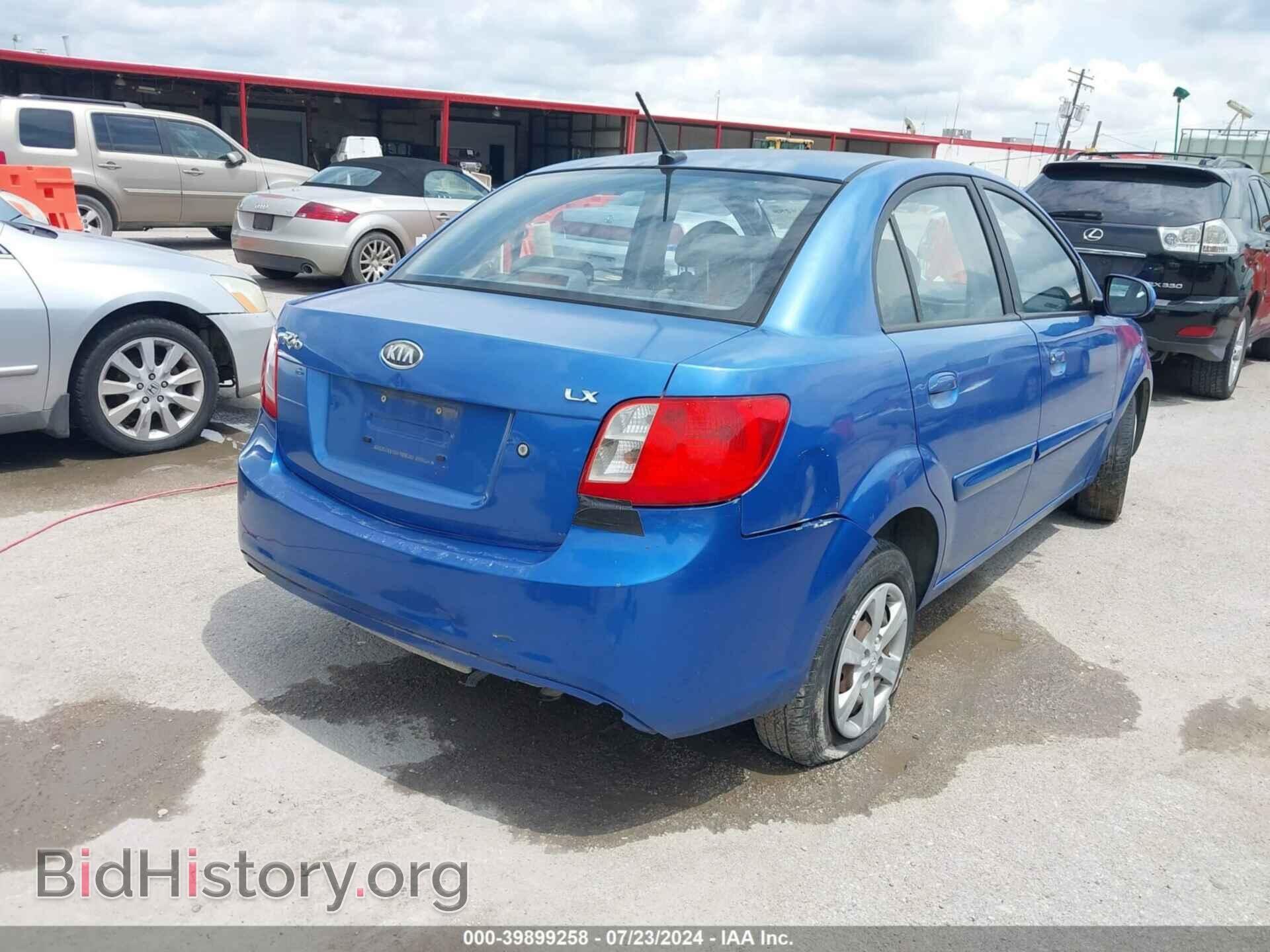 2010 KIA RIO - VIN: KNADH4A38A6635022 - Фото 4