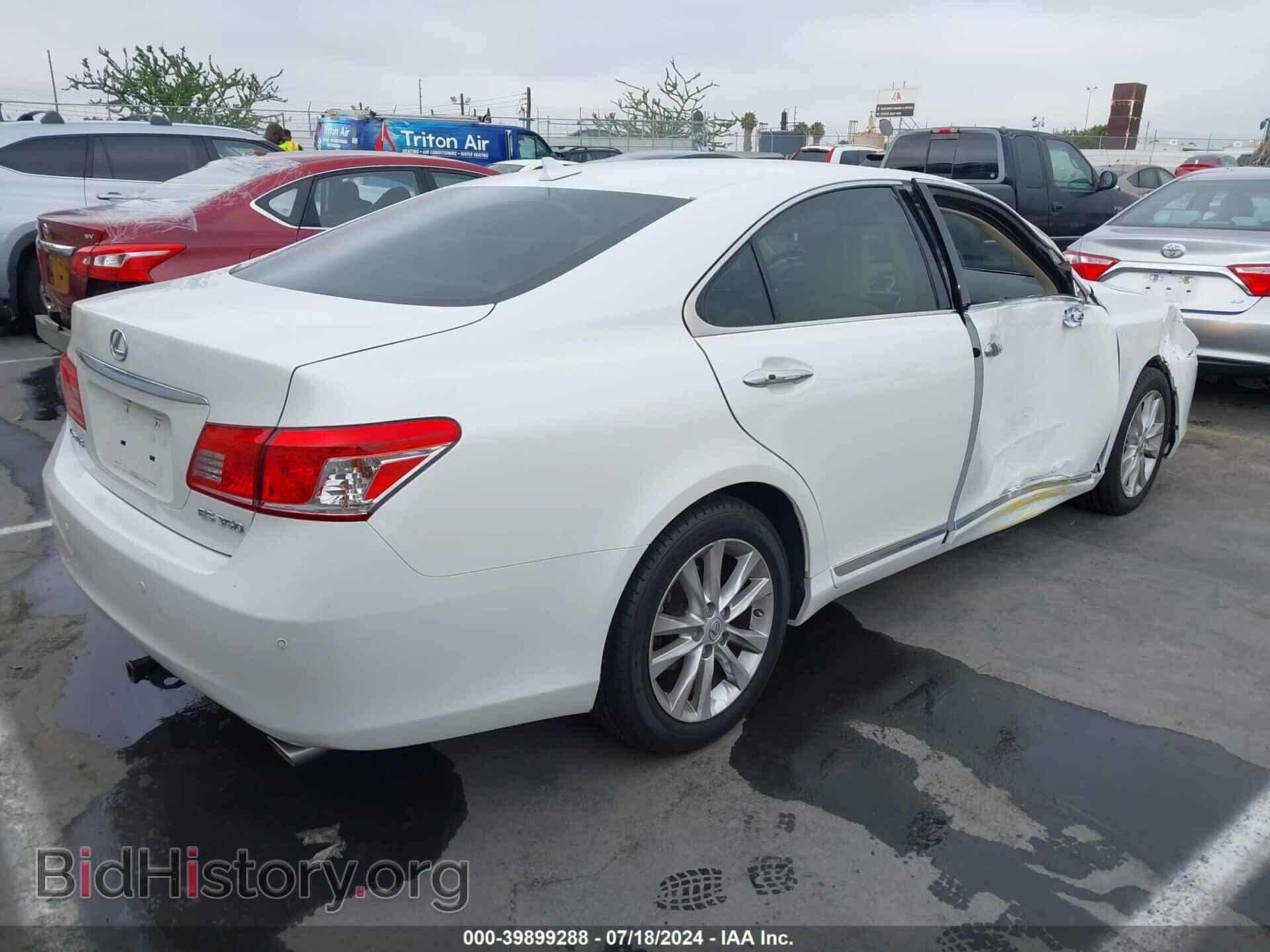 2010 LEXUS ES 350 - VIN: JTHBK1EG0A2390178 - Фото 4