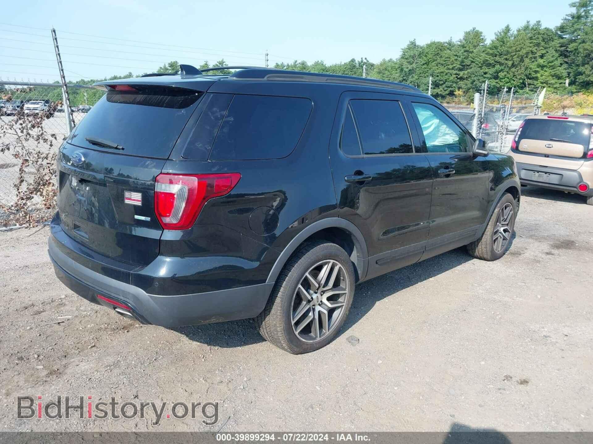 2016 FORD EXPLORER - VIN: 1FM5K8GT7GGA41740 - Фото 4