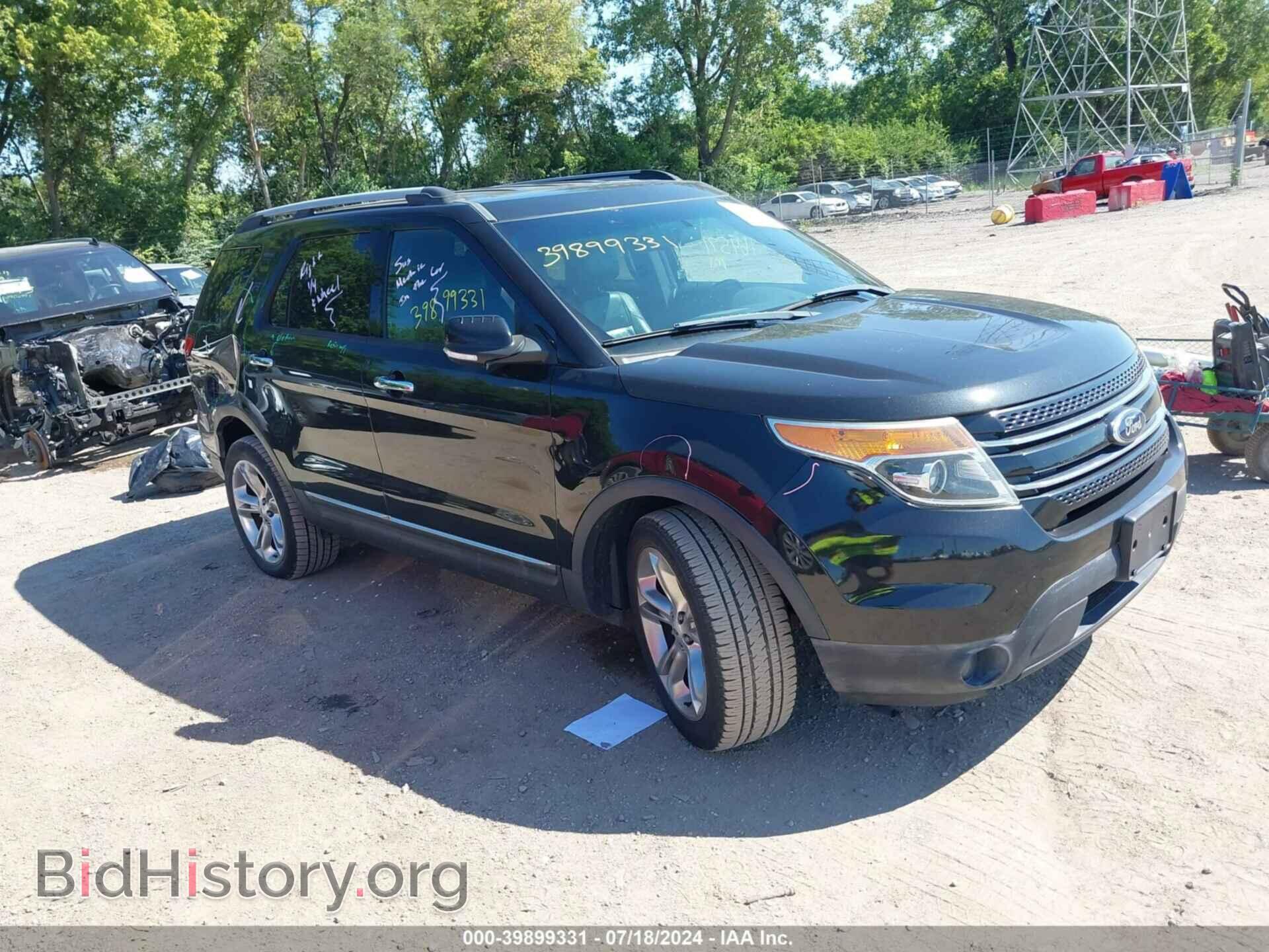 Photo 1FM5K8F82EGA60724 - FORD EXPLORER 2014