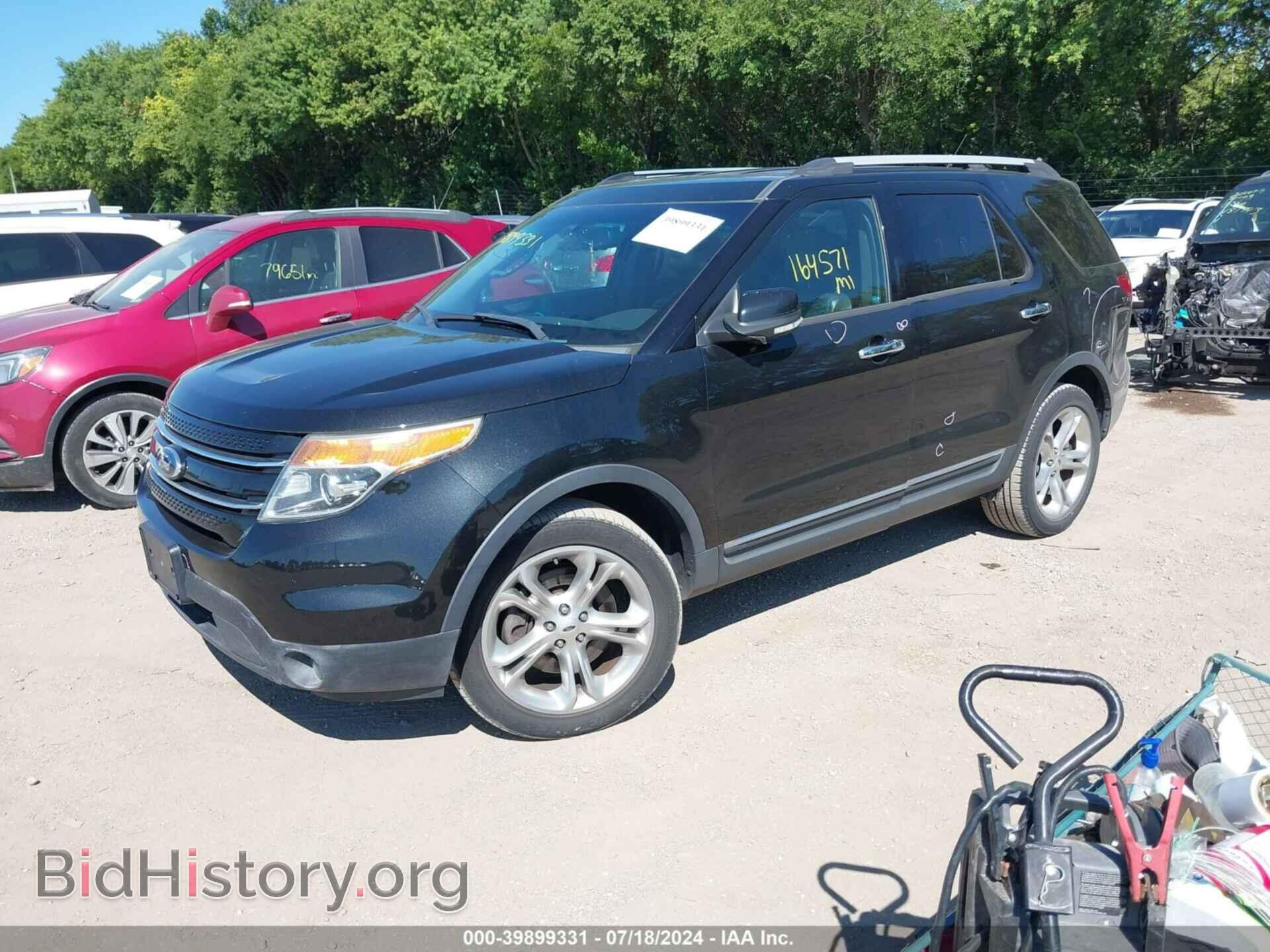 2014 FORD EXPLORER - VIN: 1FM5K8F82EGA60724 - Фото 2