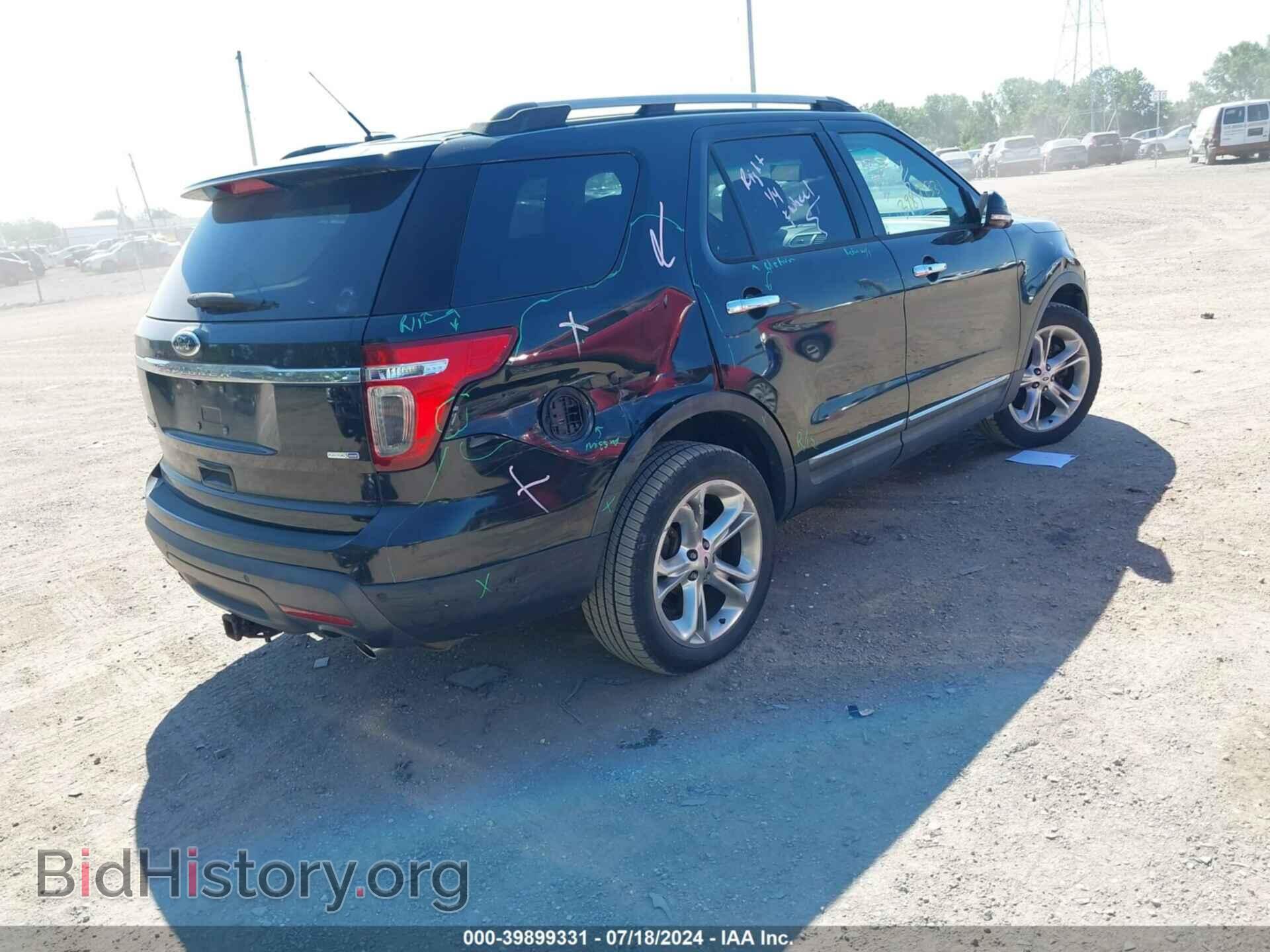2014 FORD EXPLORER - VIN: 1FM5K8F82EGA60724 - Фото 4