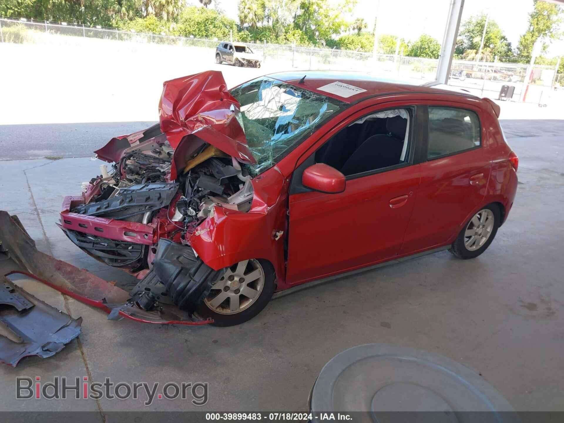 2014 MITSUBISHI MIRAGE - VIN: ML32A4HJ0EH022022 - Фото 2