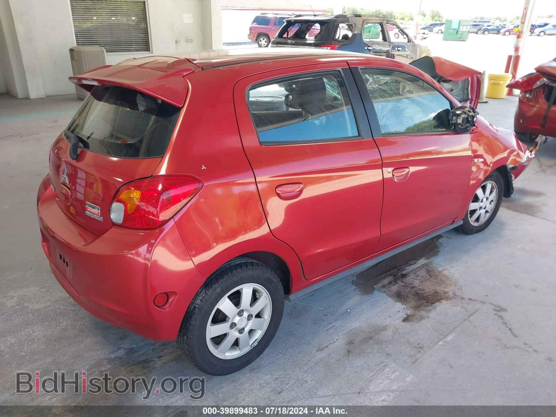 2014 MITSUBISHI MIRAGE - VIN: ML32A4HJ0EH022022 - Фото 4