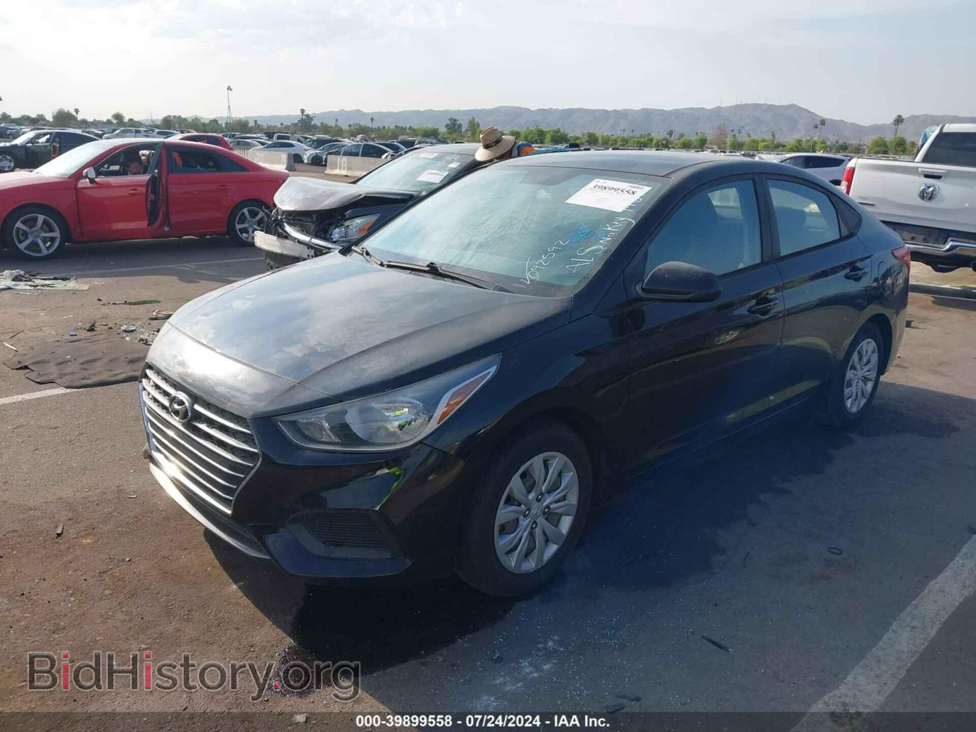 2020 HYUNDAI ACCENT - VIN: 3KPC24A67LE092592 - Фото 2