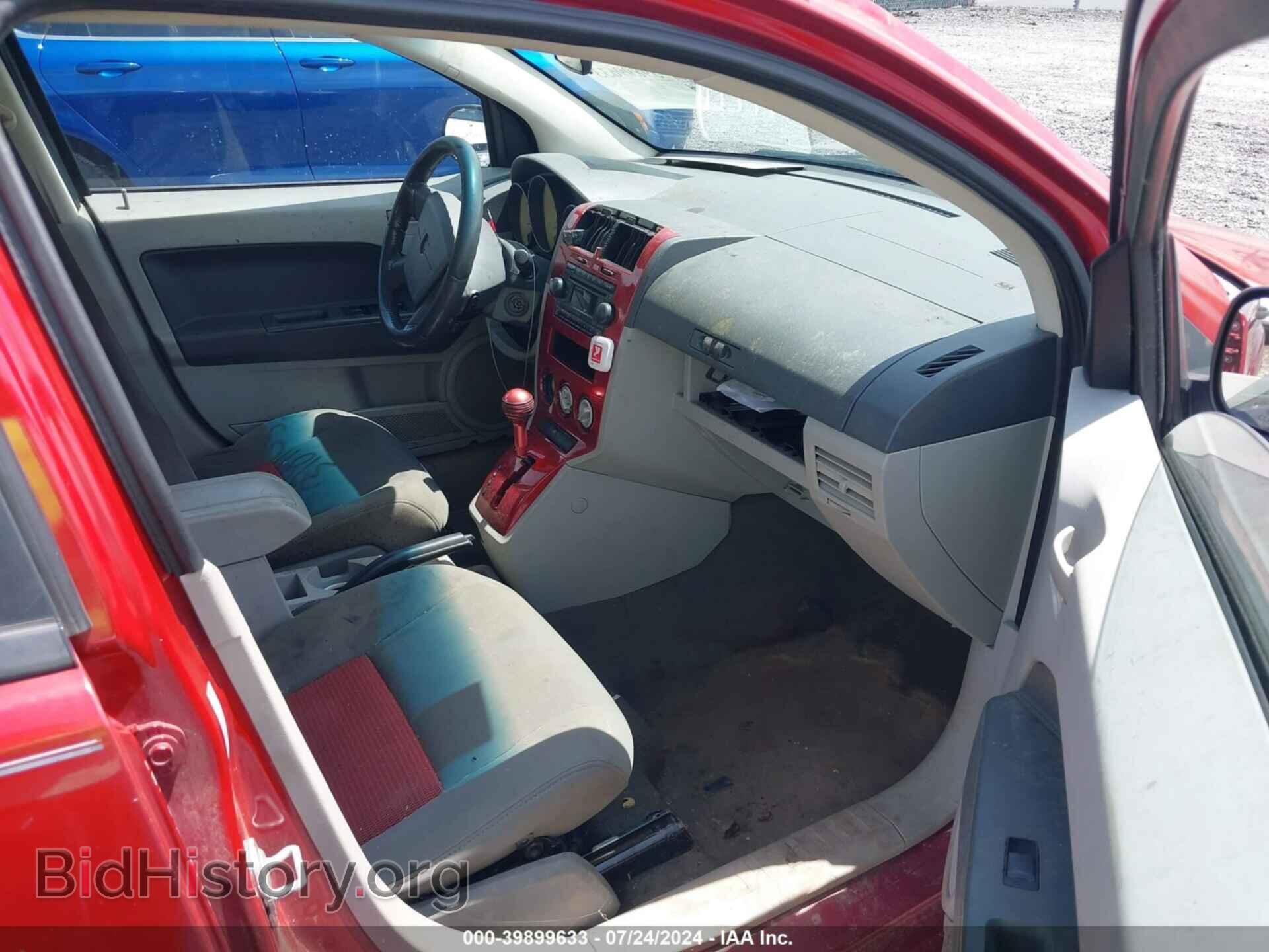2007 DODGE CALIBER - VIN: 1B3HB48B67D126376 - Photo 5