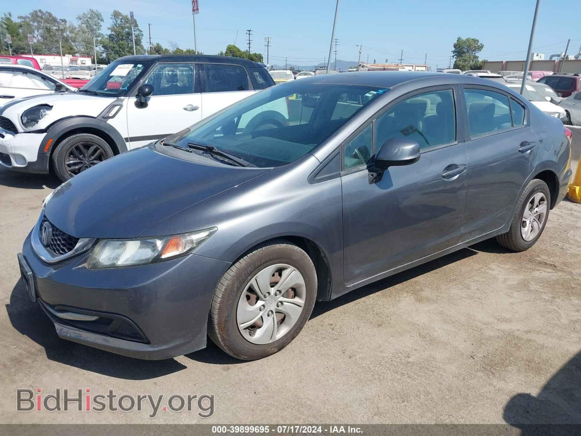 2013 HONDA CIVIC - VIN: 19XFB2F56DE282029 - Фото 2