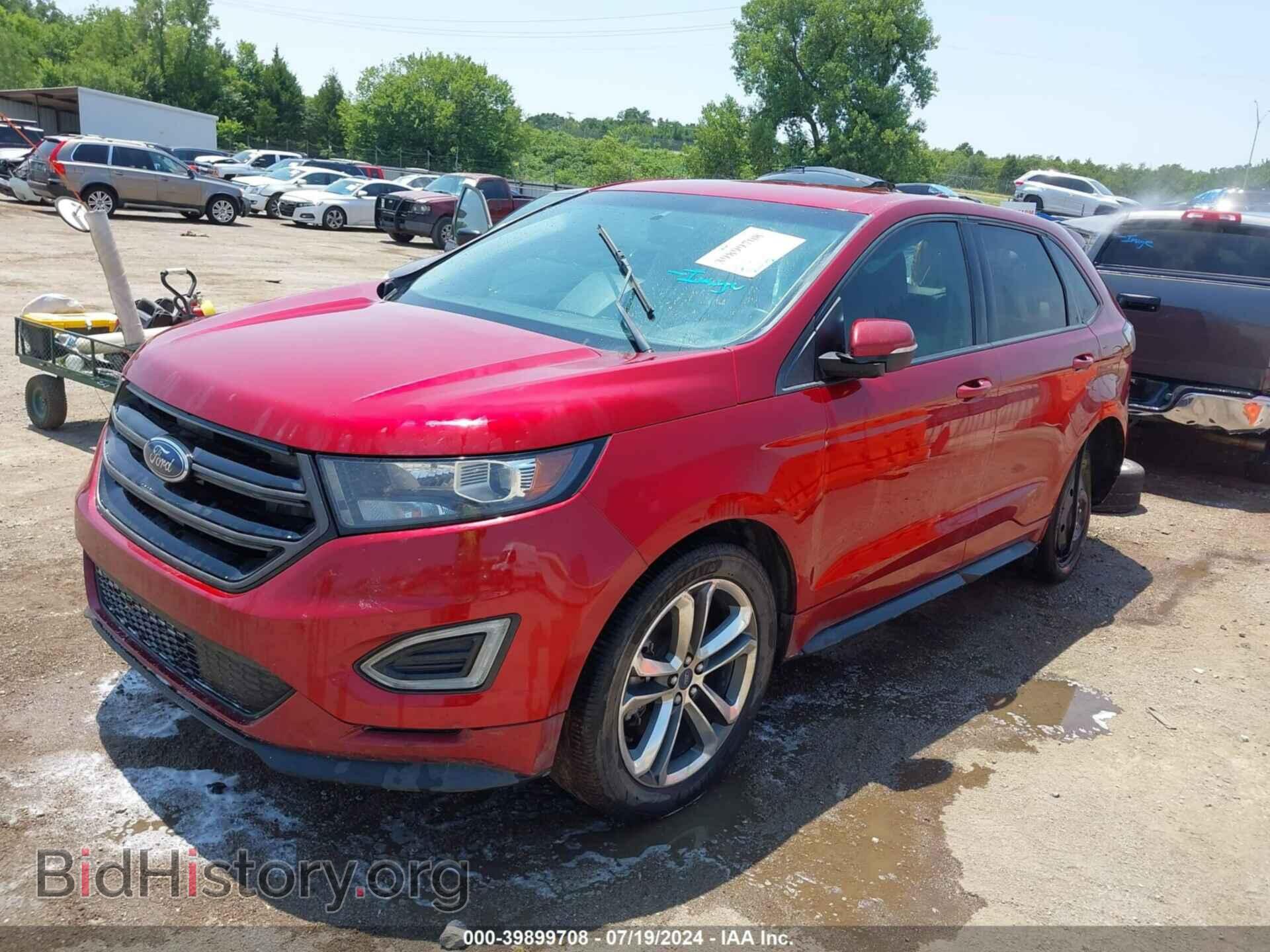 2015 FORD EDGE - VIN: 2FMTK3AP4FBB51835 - Фото 2