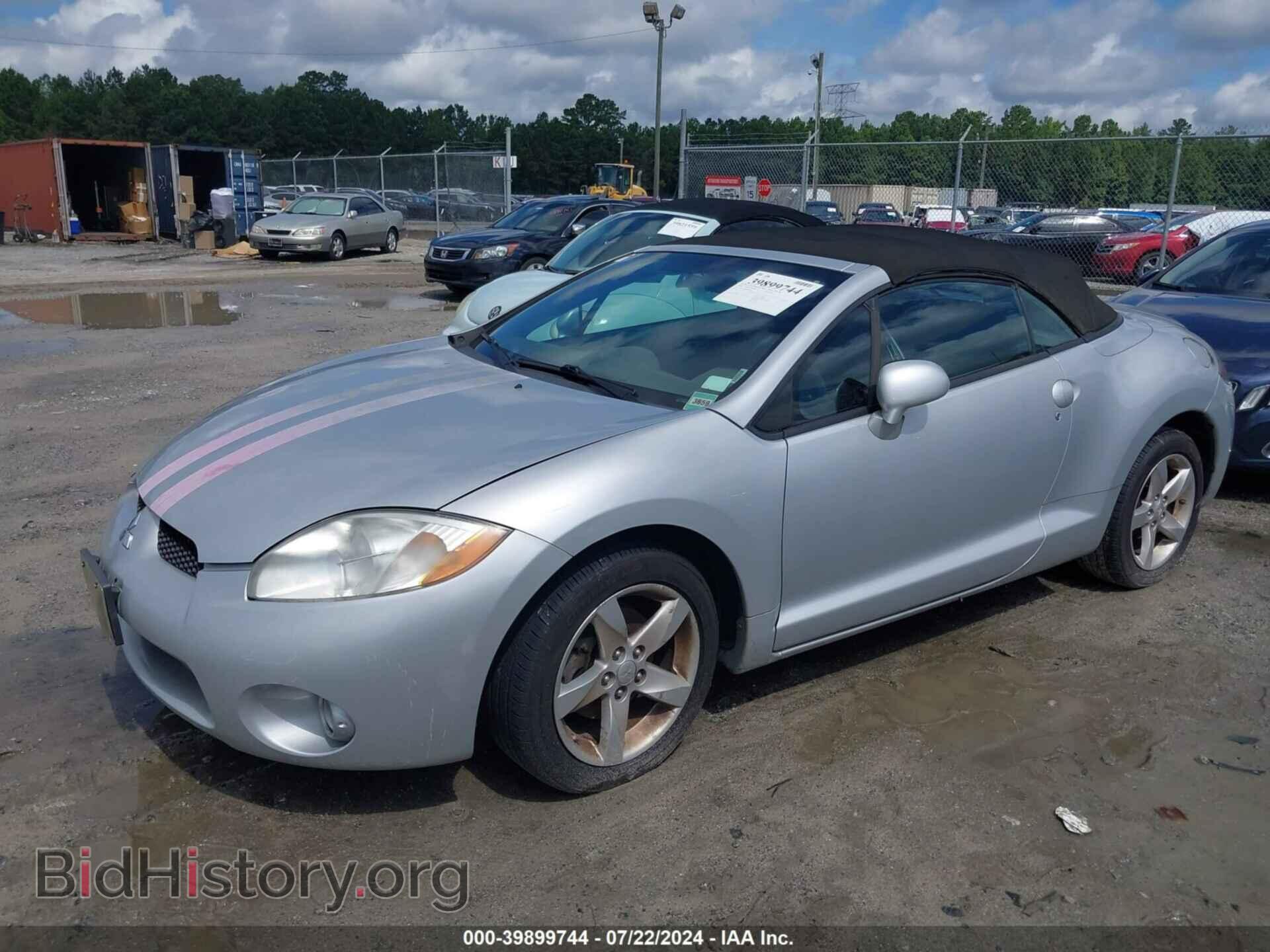 2008 MITSUBISHI ECLIPSE SPYDER - VIN: 4A3AL25F68E039482 - Фото 2