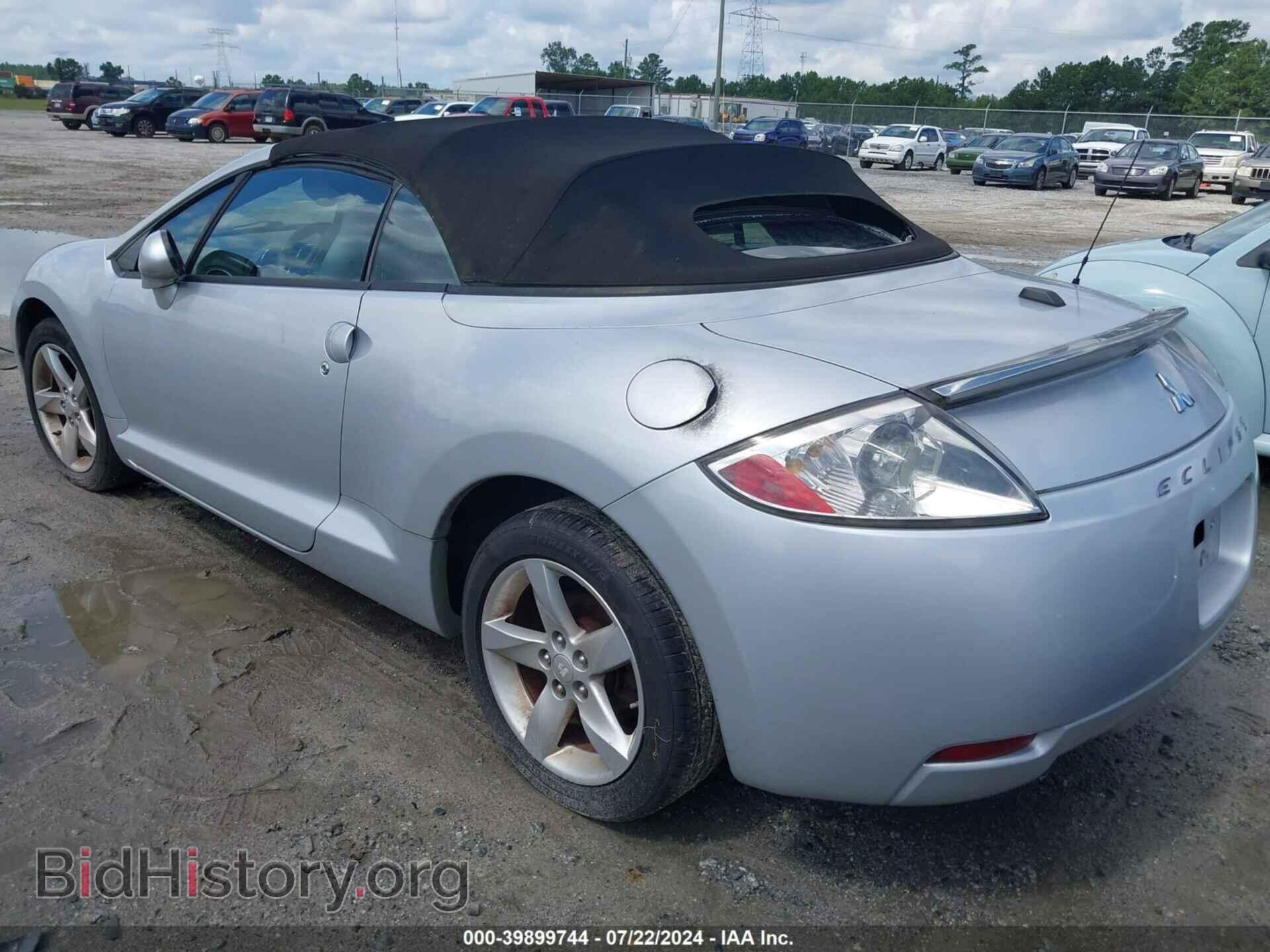 2008 MITSUBISHI ECLIPSE SPYDER - VIN: 4A3AL25F68E039482 - Фото 3
