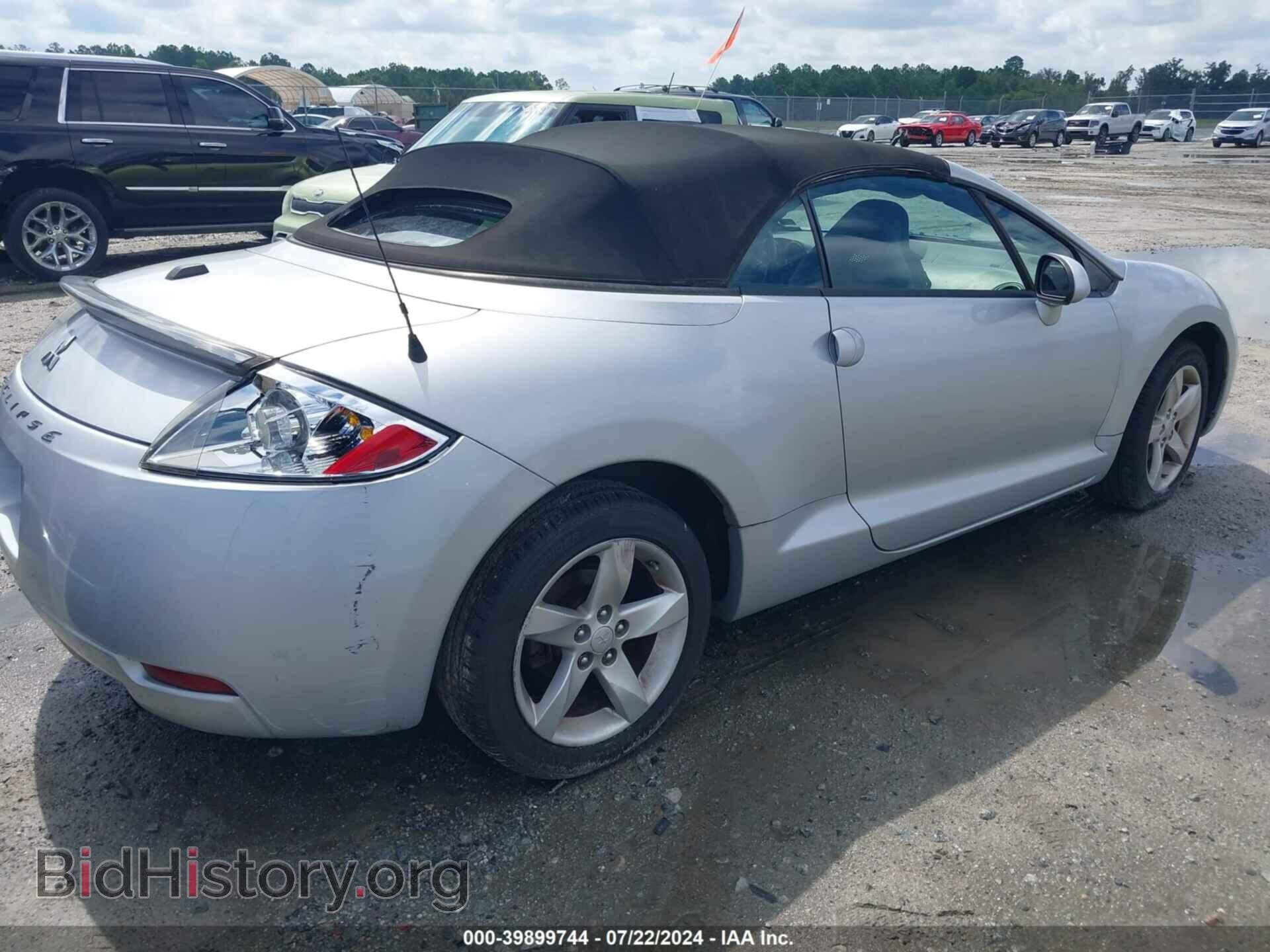 2008 MITSUBISHI ECLIPSE SPYDER - VIN: 4A3AL25F68E039482 - Фото 4