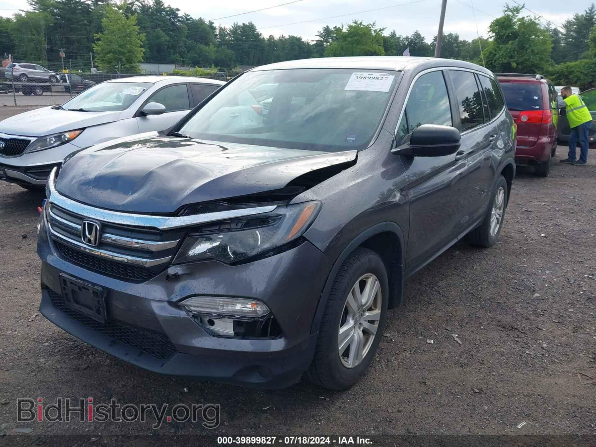 2017 HONDA PILOT - VIN: 5FNYF6H10HB049584 - Фото 2