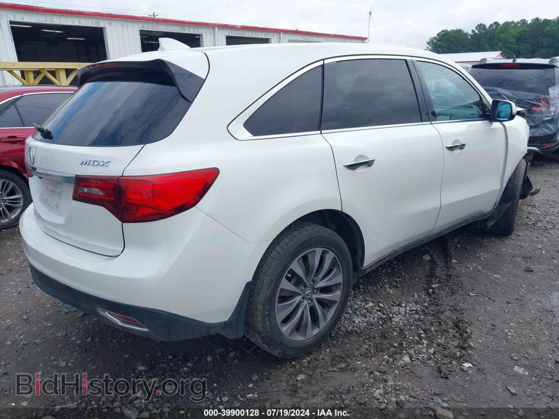 2014 ACURA MDX - VIN: 5FRYD3H48EB014848 - Фото 4