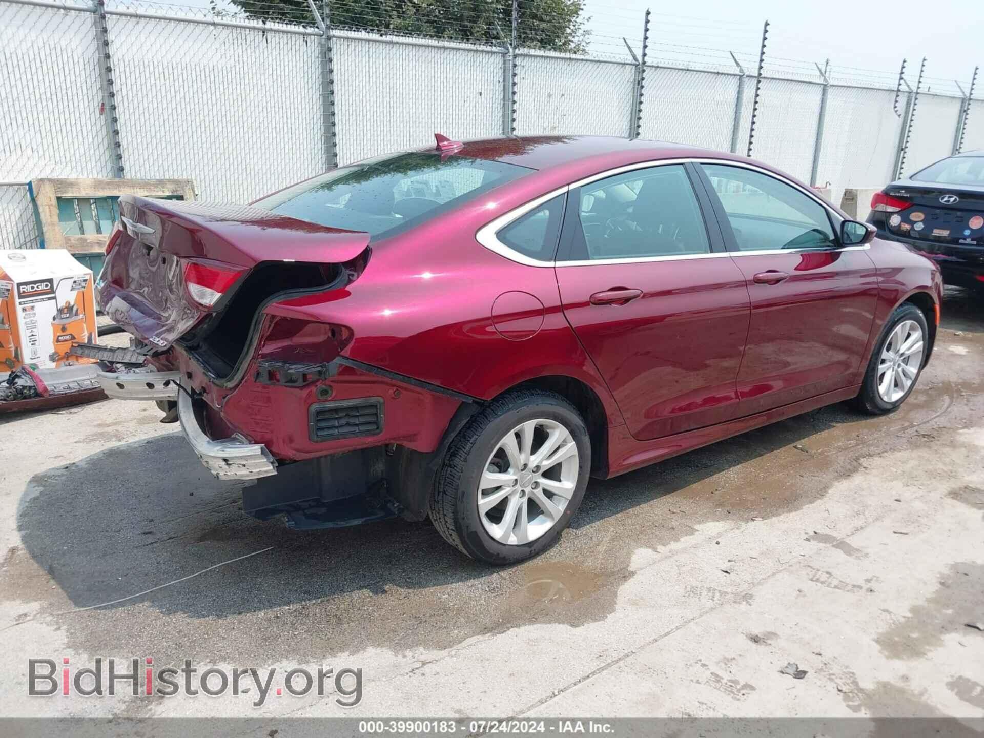 2016 CHRYSLER 200 - VIN: 1C3CCCAB2GN167449 - Фото 4