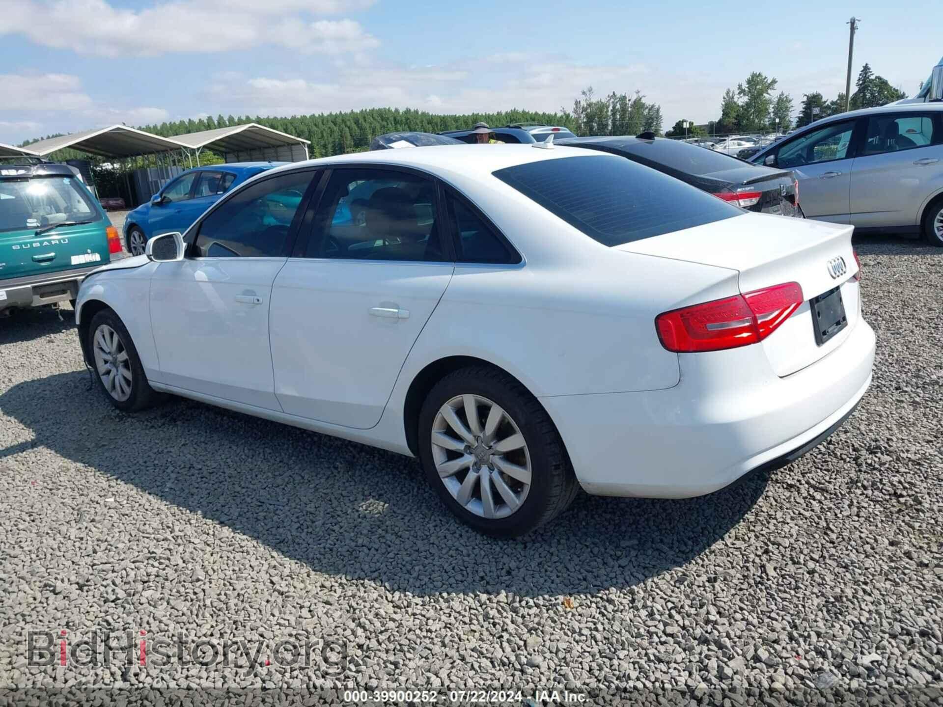 2013 AUDI A4 - VIN: WAUBFAFL0DA170502 - Photo 3