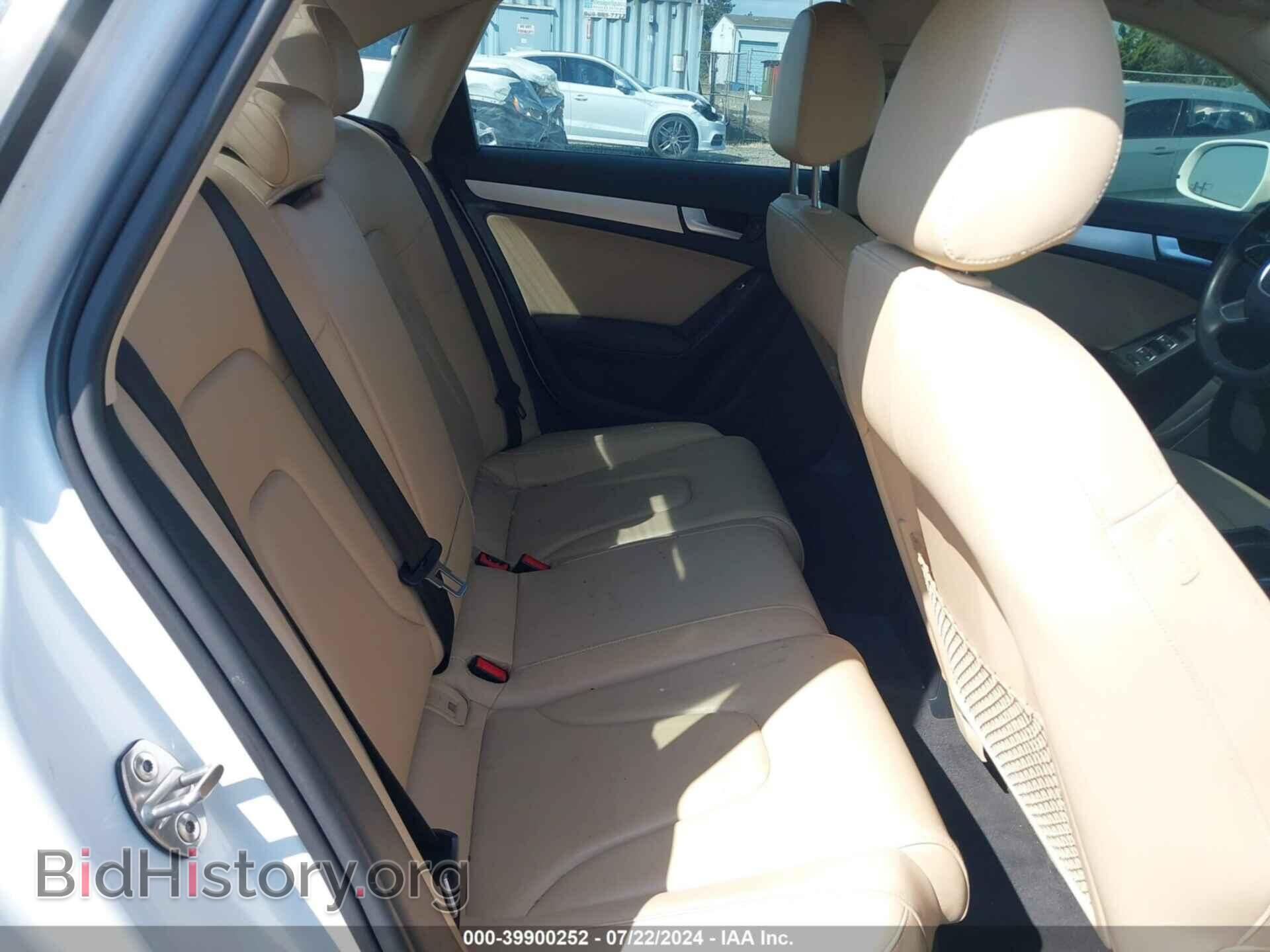 2013 AUDI A4 - VIN: WAUBFAFL0DA170502 - Photo 8