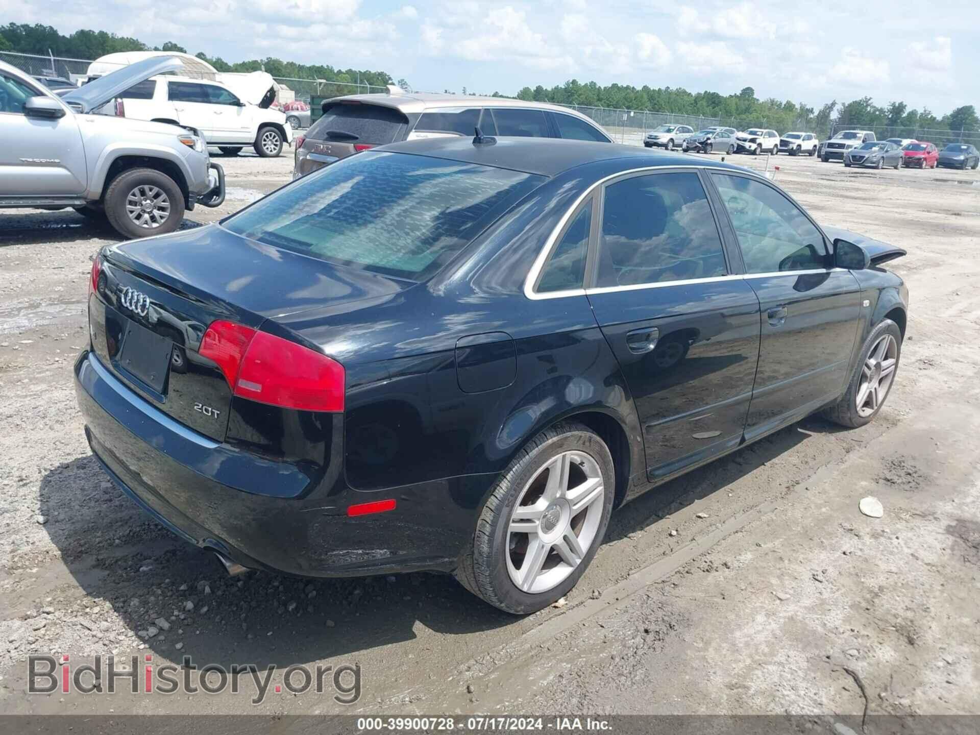 2008 AUDI A4 - VIN: WAUAF78E58A054831 - Фото 4