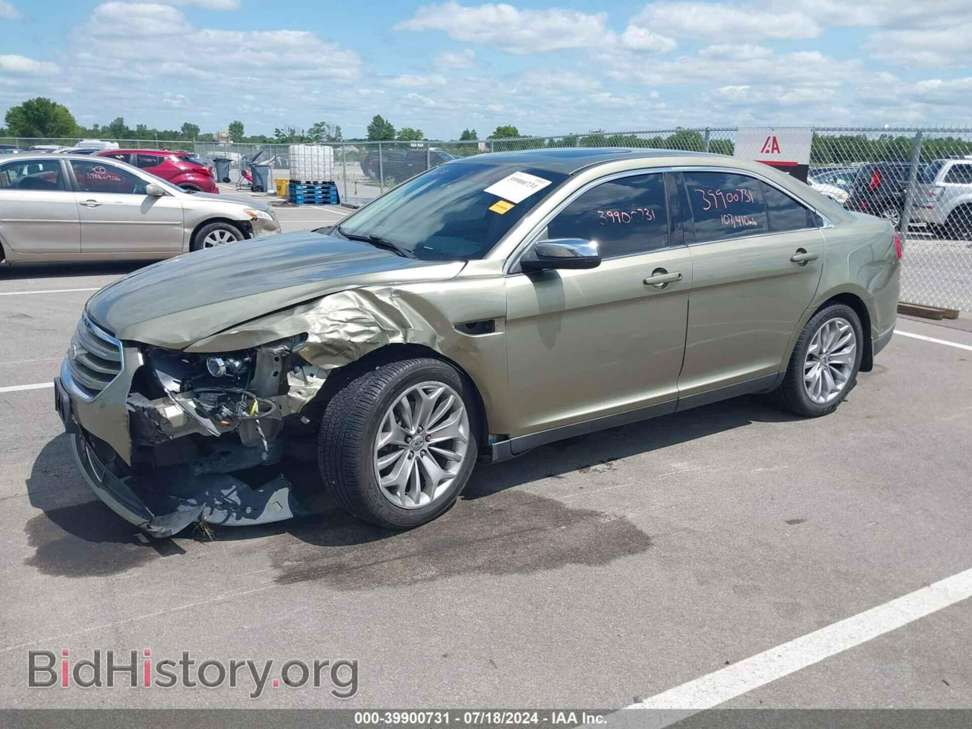 2013 FORD TAURUS - VIN: 1FAHP2F8XDG231188 - Фото 2
