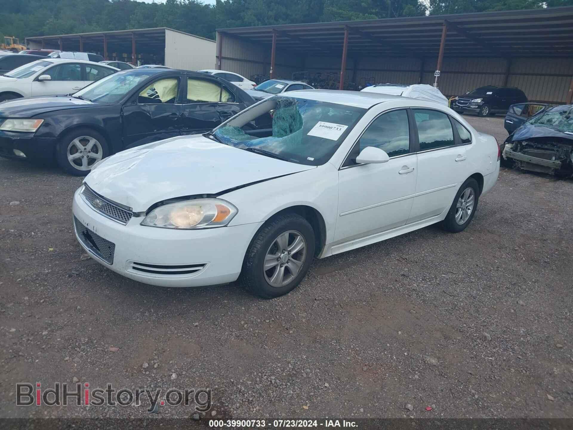 2012 CHEVROLET IMPALA - VIN: 2G1WF5E36C1307408 - Фото 2