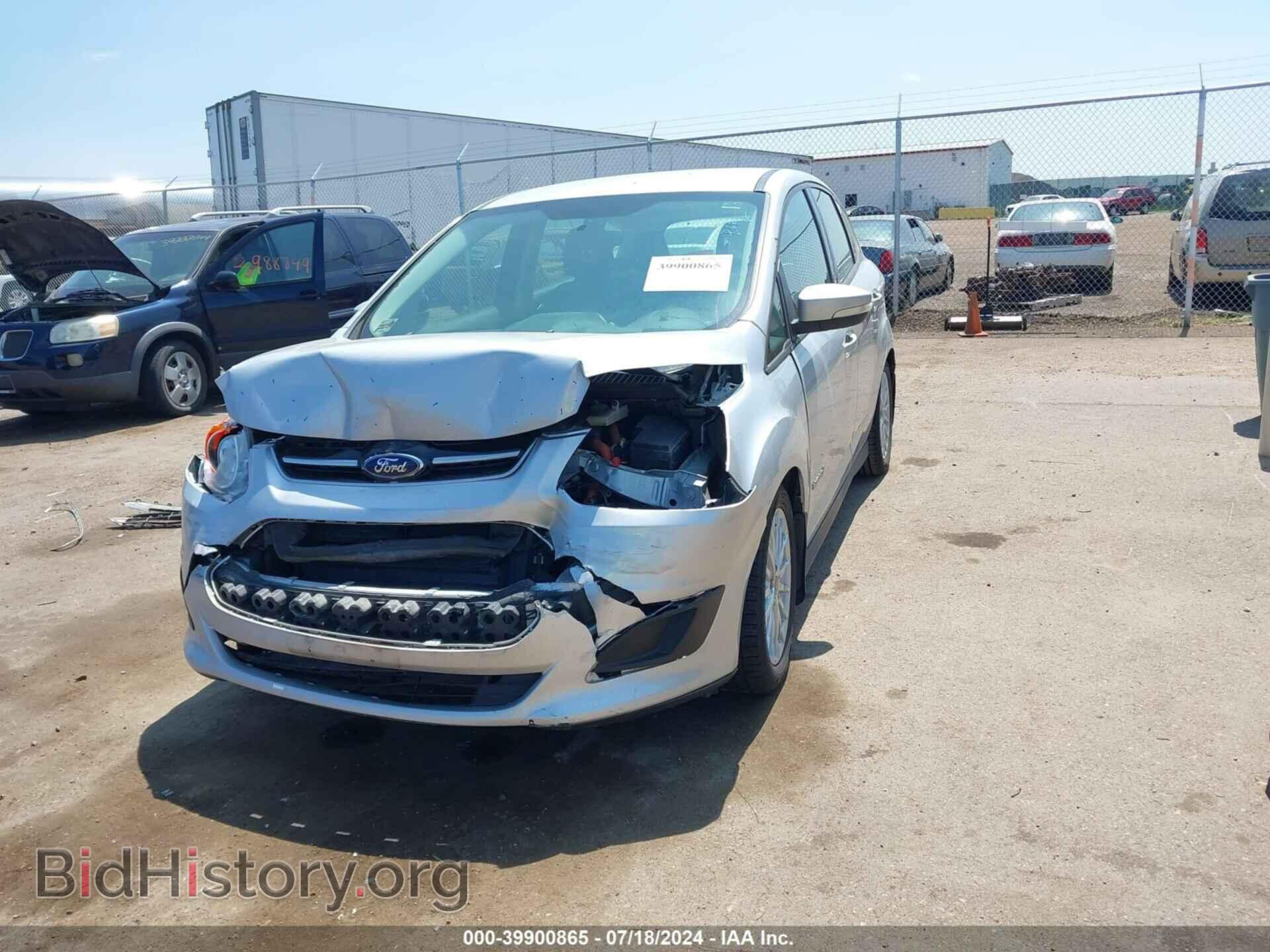 2013 FORD C-MAX HYBRID - VIN: 1FADP5AU0DL515859 - Фото 2