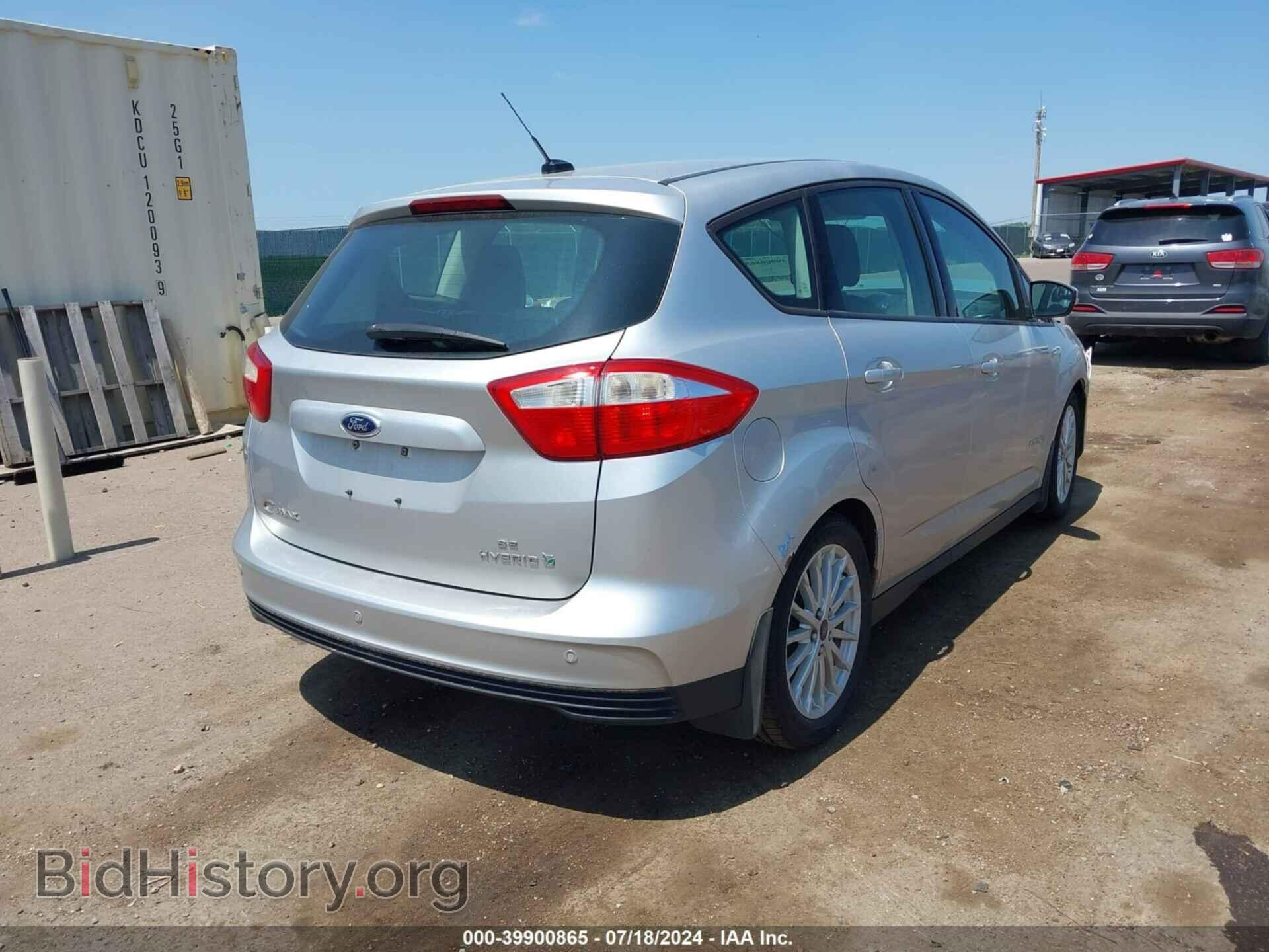 2013 FORD C-MAX HYBRID - VIN: 1FADP5AU0DL515859 - Фото 4