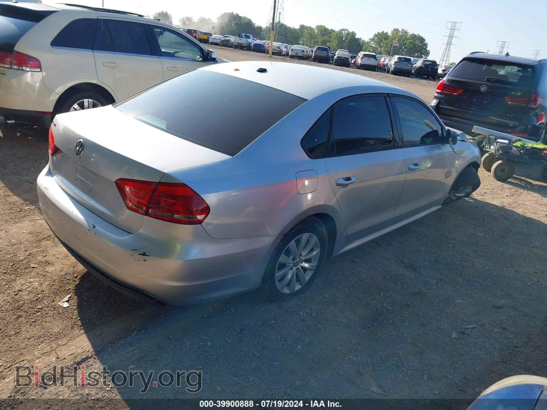 2012 VOLKSWAGEN PASSAT - VIN: 1VWAH7A33CC086449 - Фото 4